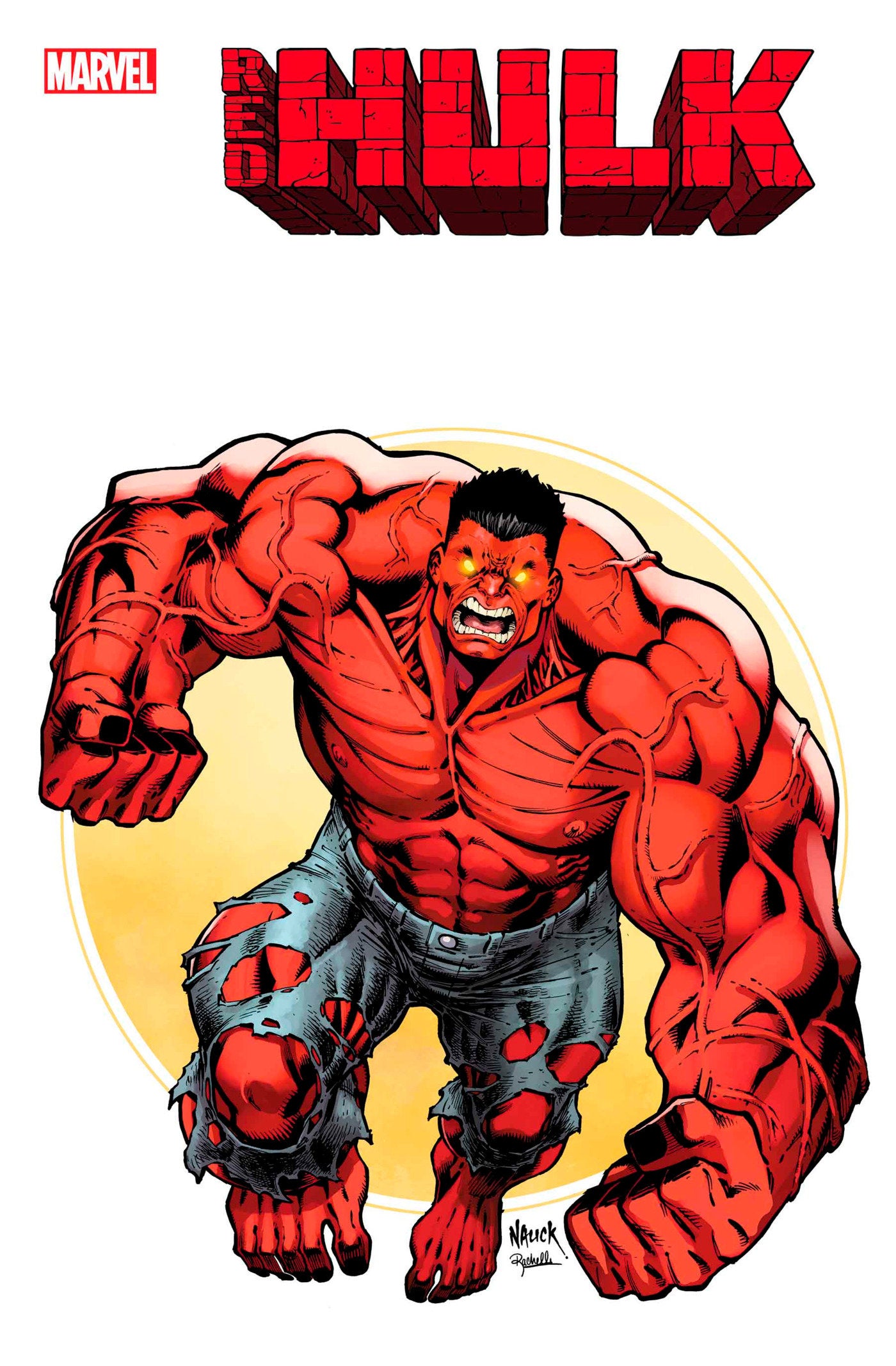 RED HULK #1 TODD NAUCK ICONIC VARIANT [DOOM]