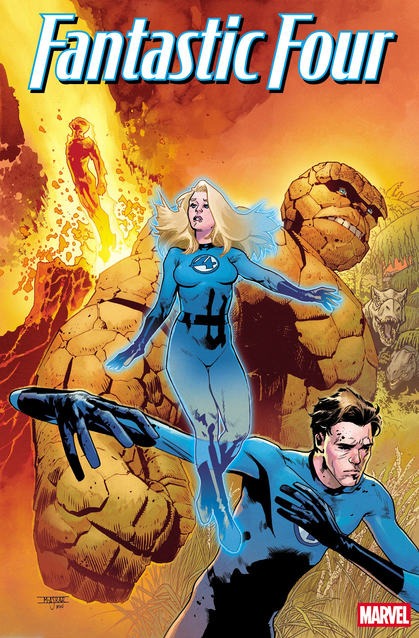 FANTASTIC FOUR #1 MAHMUD ASRAR FOIL VARIANT