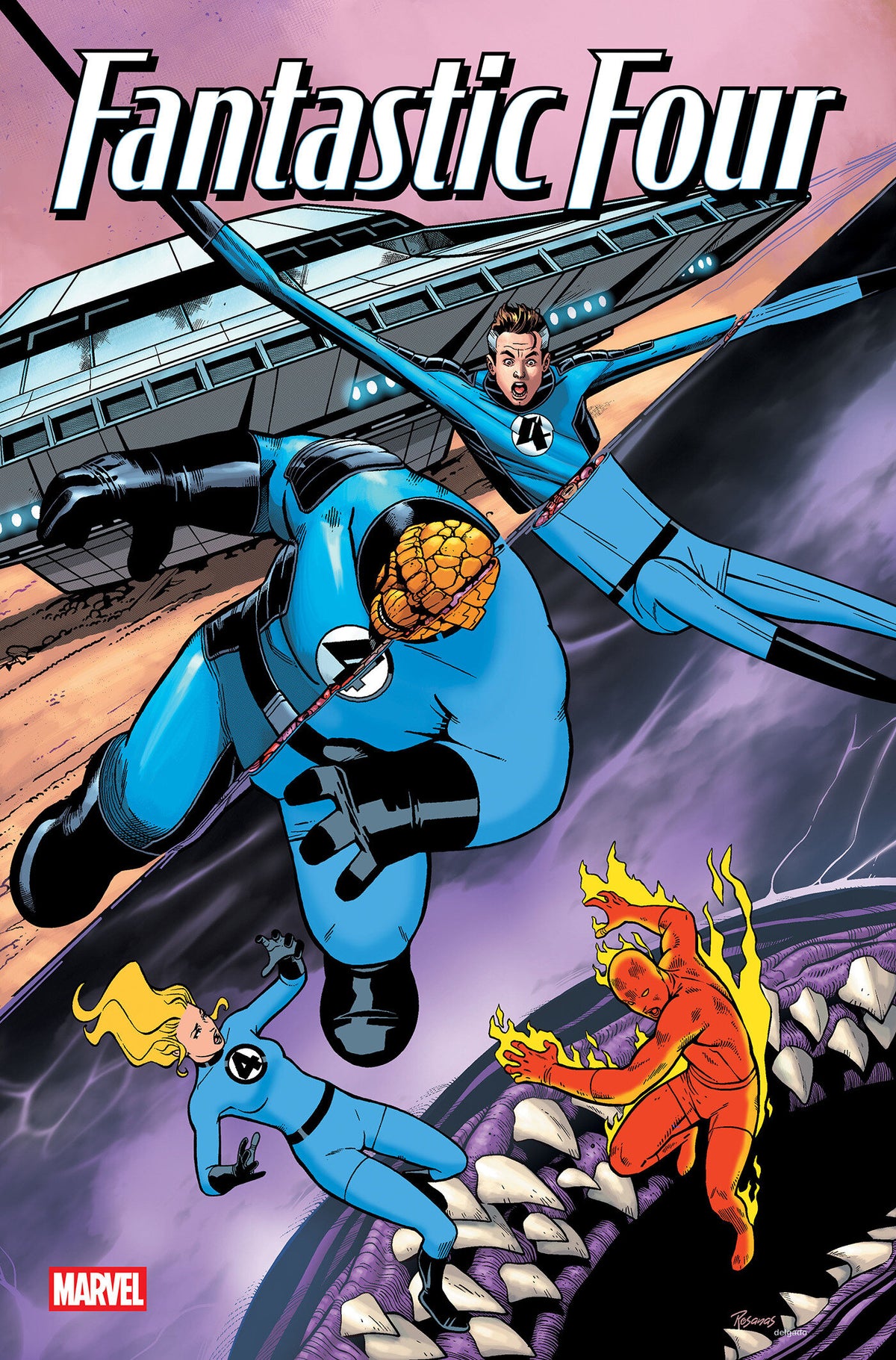 FANTASTIC FOUR #20 RAMON ROMANAS VARIANT comic book cover