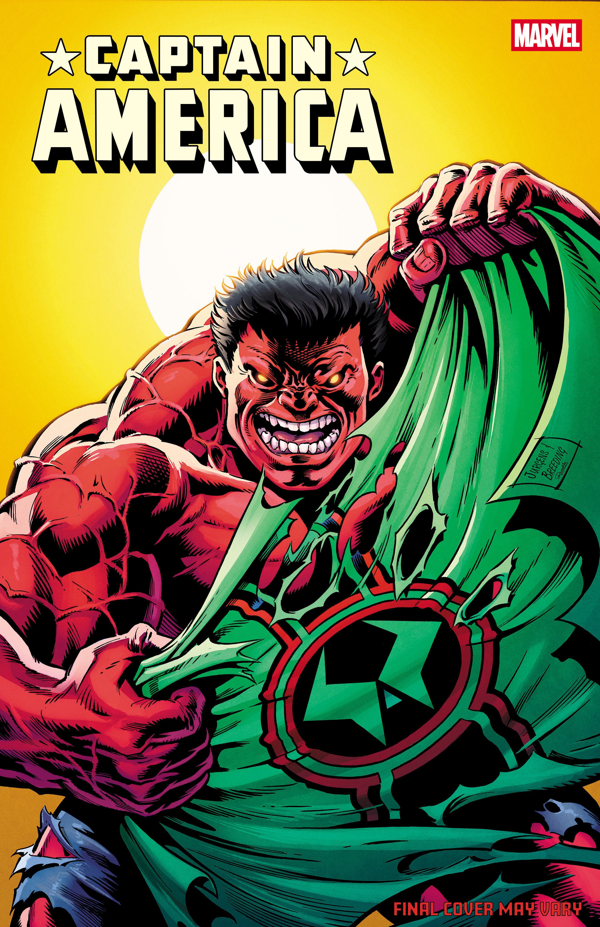 CAPTAIN AMERICA #7 DAN JURGENS VARIANT