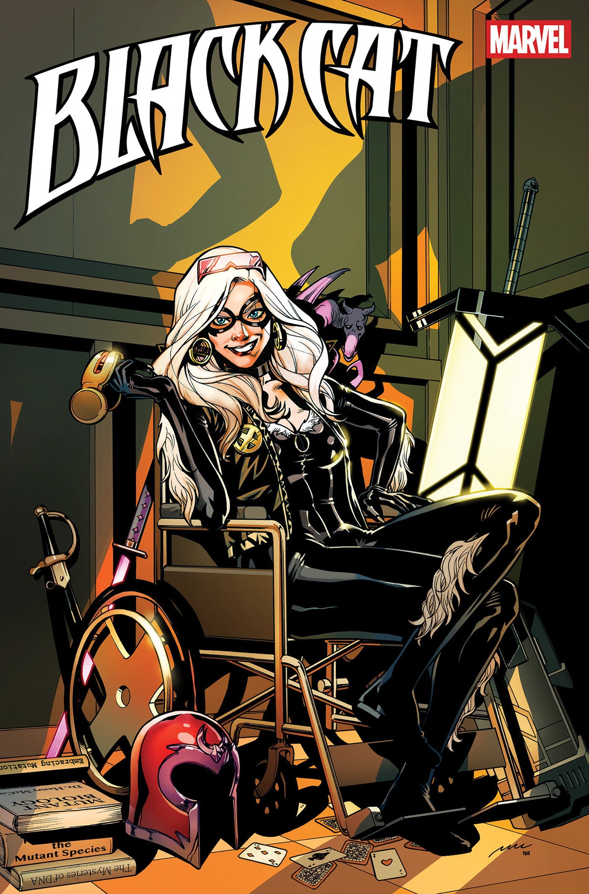 BLACK CAT #17 PERE PEREZ VARIANT comic book cover