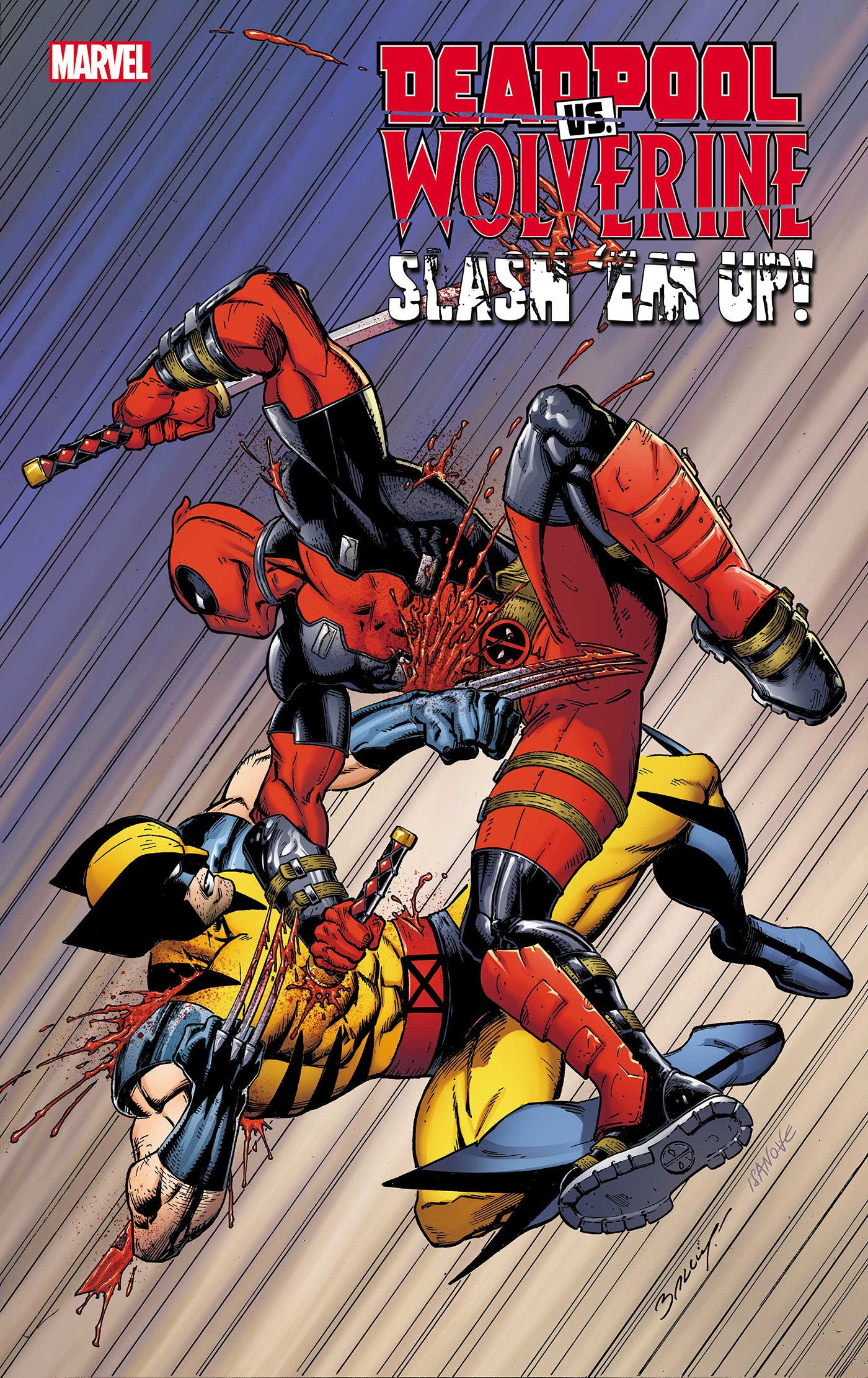 DEADPOOL VS. WOLVERINE: SLASH 'EM UP #1 MARK BAGLEY VARIANT