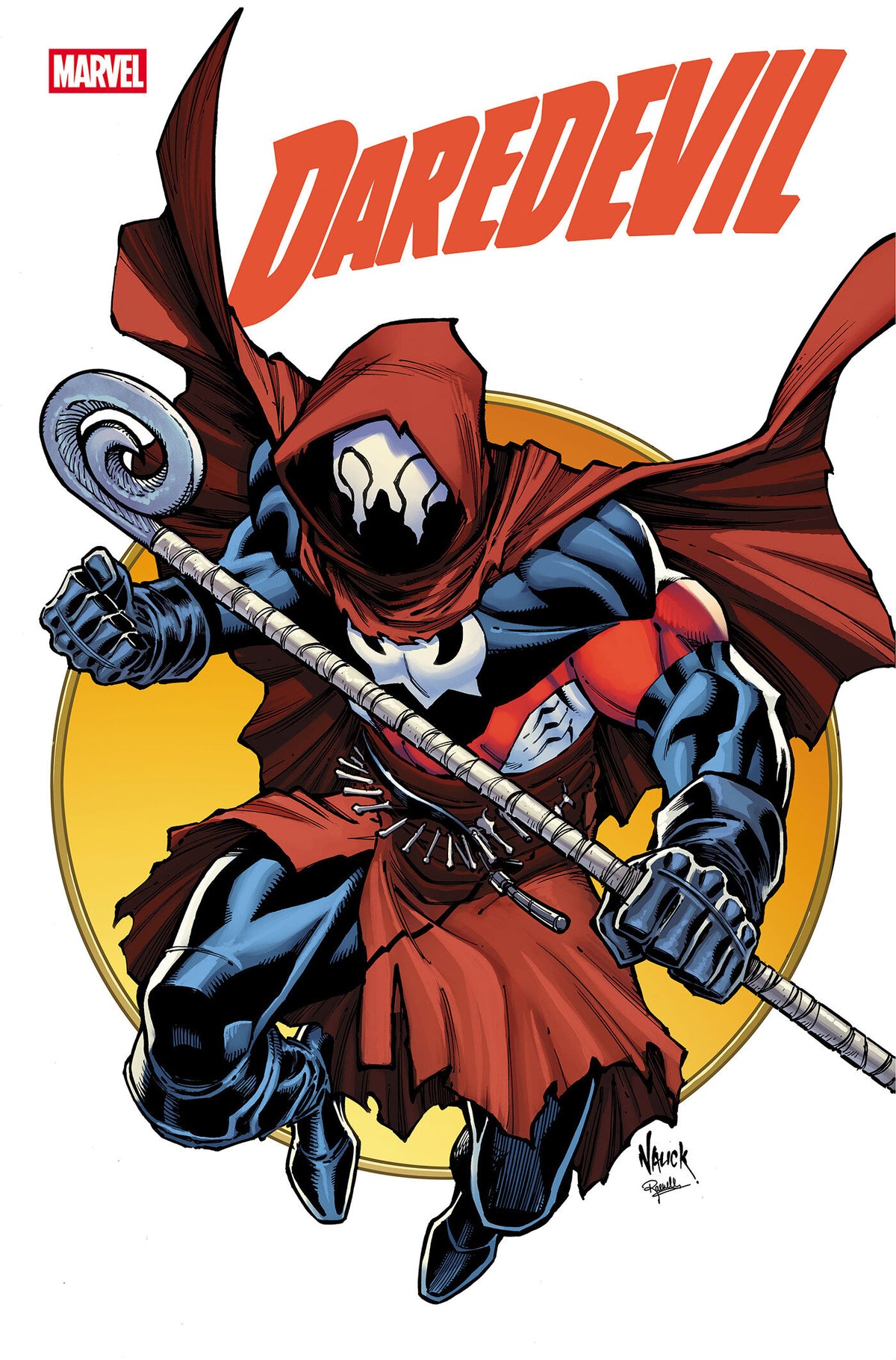 DAREDEVIL #10 TODD NAUCK ICONIC VARIANT comic book cover