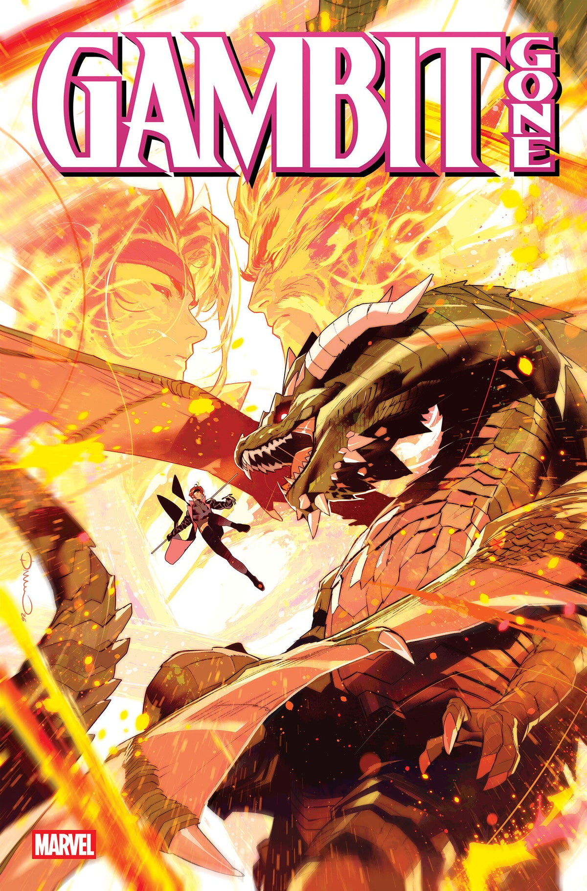 GAMBIT GONE #4 comic book cover