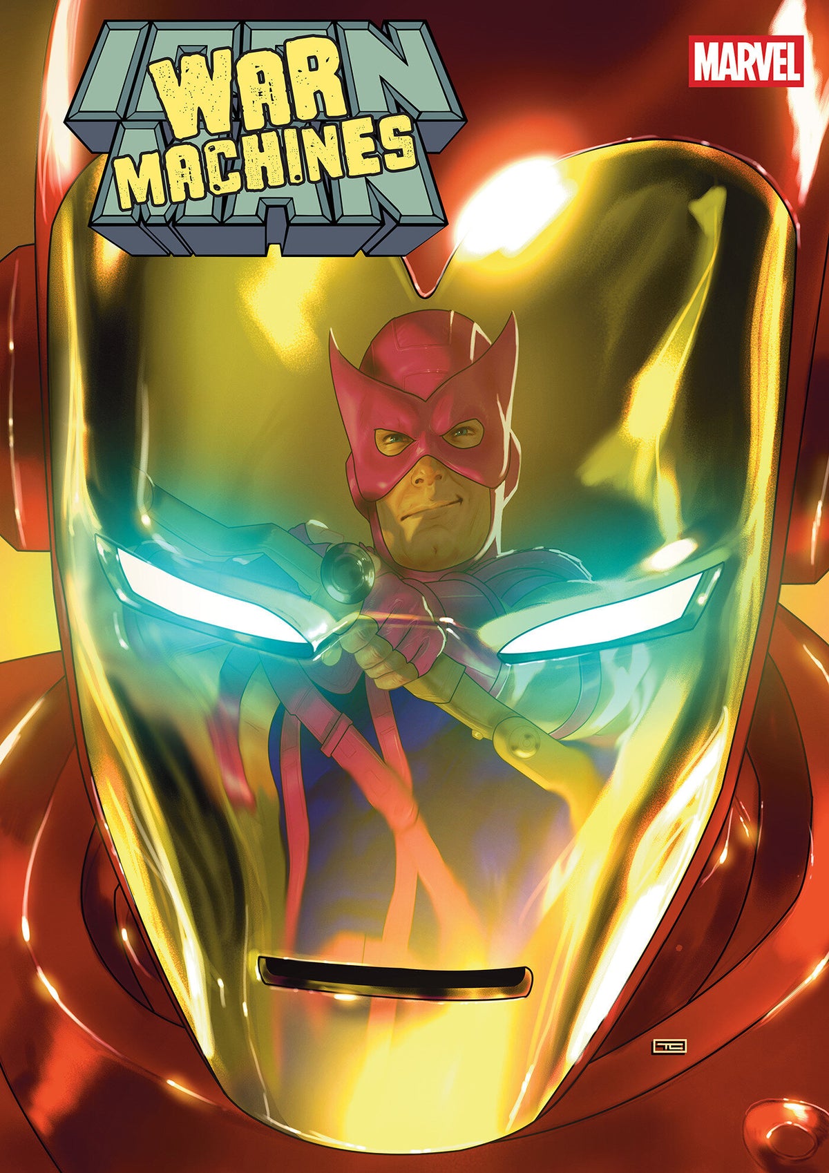 IRON MAN #13 COVER D TAURIN CLARKE HELMET VARIANT comic book cover