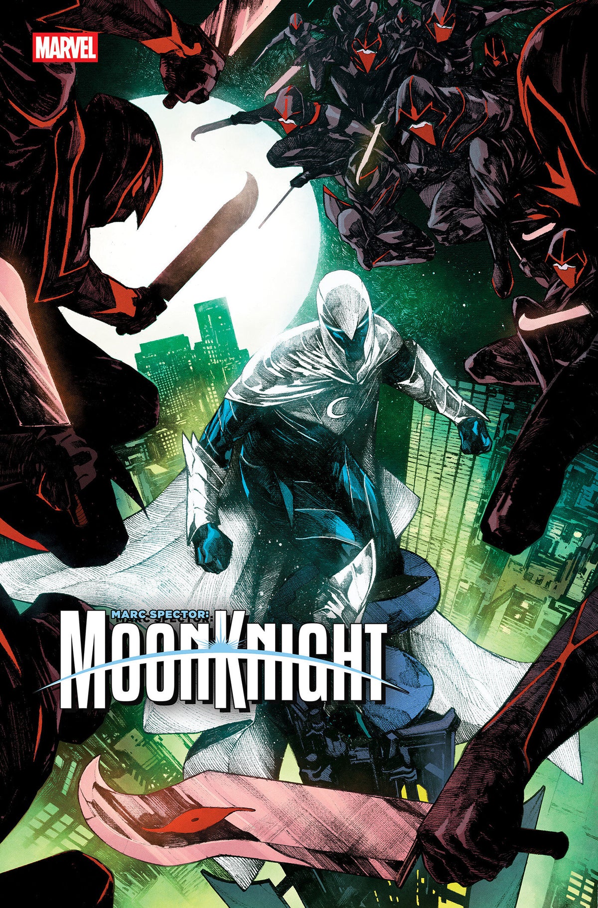 MARC SPECTOR: MOON KNIGHT #11 comic book cover