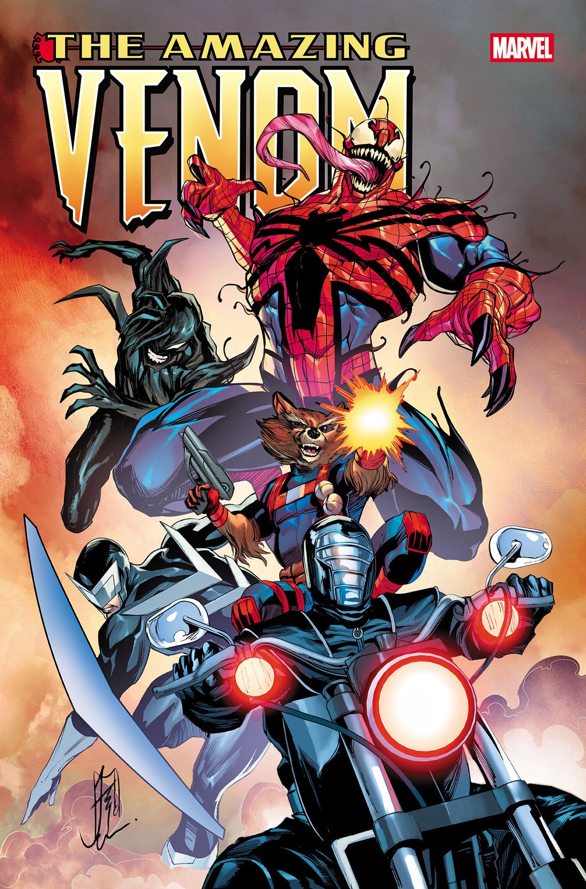 THE AMAZING VENOM #5 comic book cover