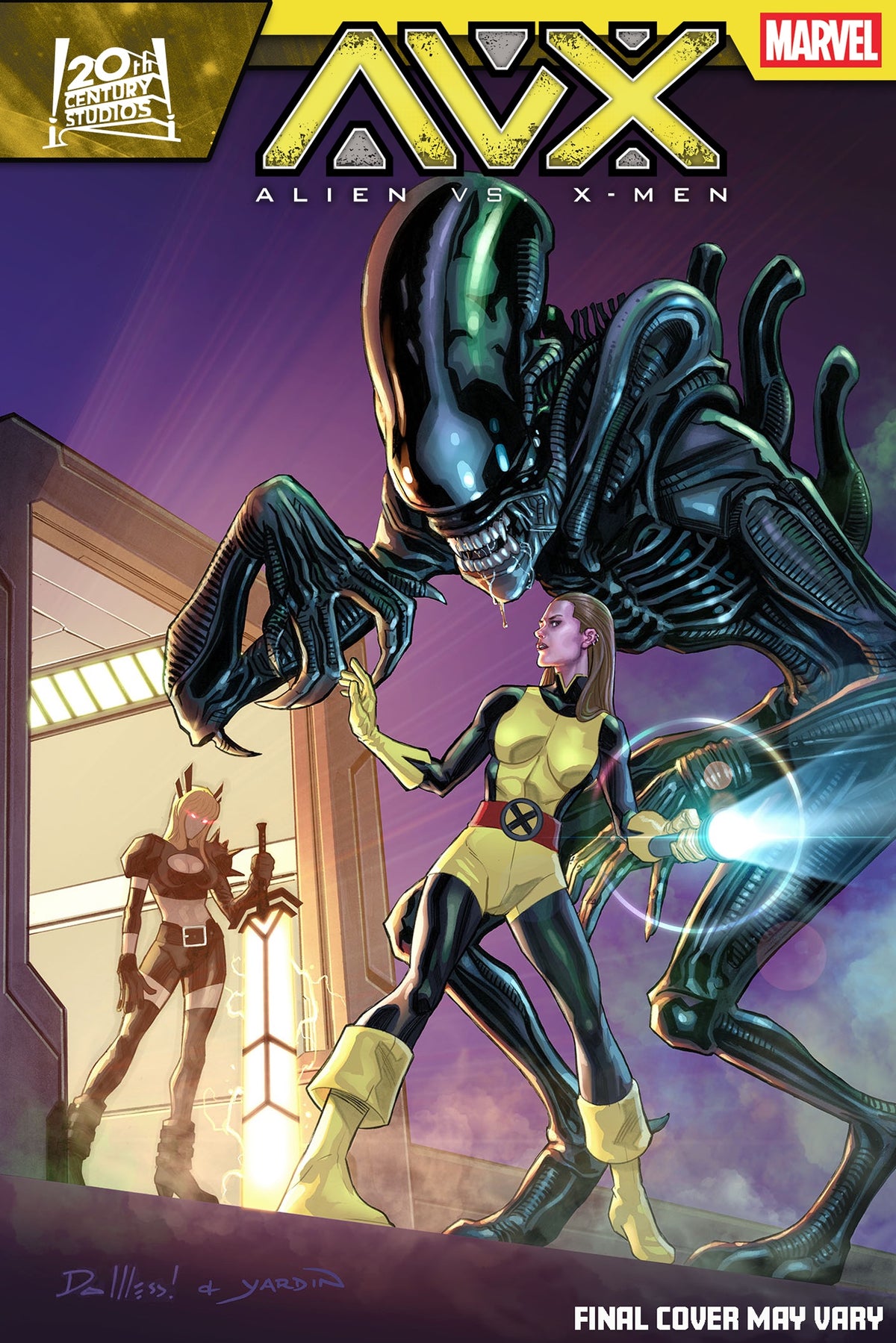 ALIEN VS. X-MEN #2 DAVID MESSINA VARIANT