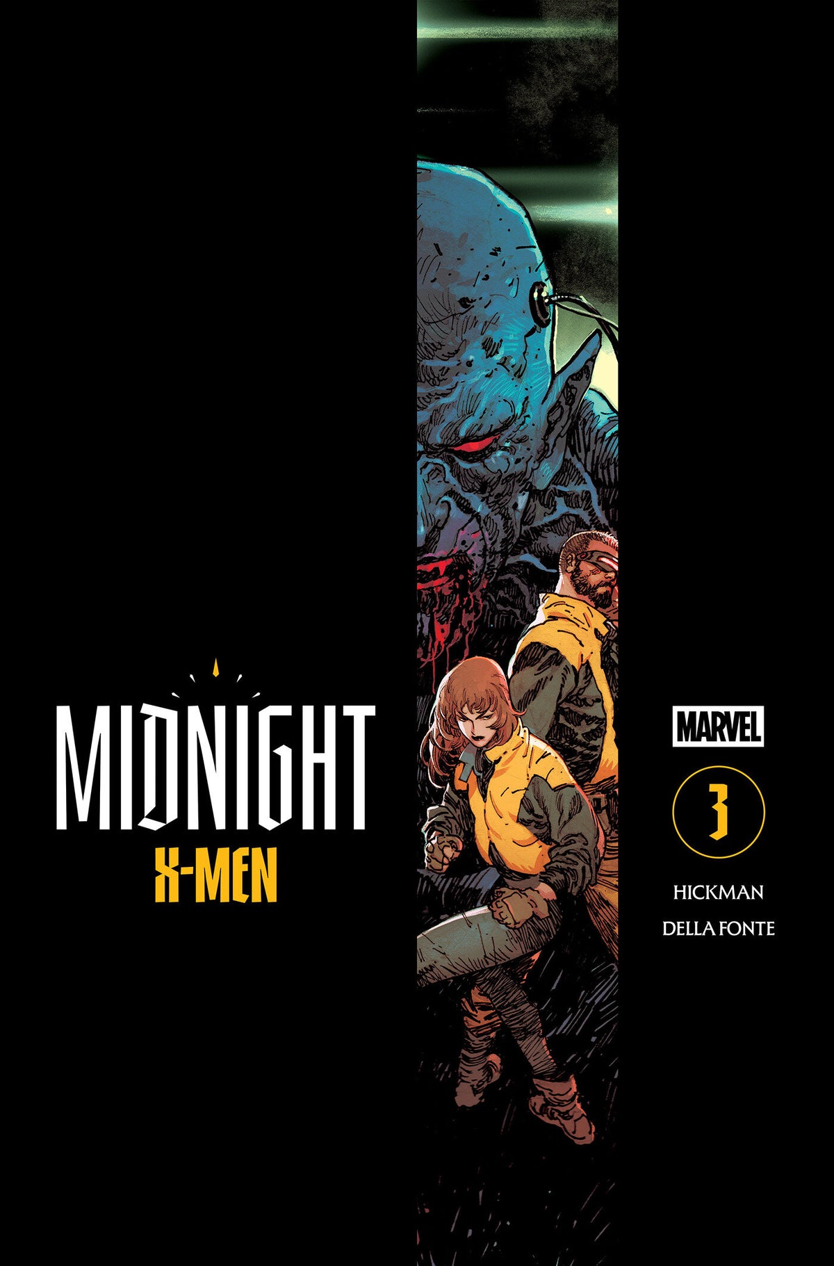 MIDNIGHT X-MEN #3 COVER A comic book cover