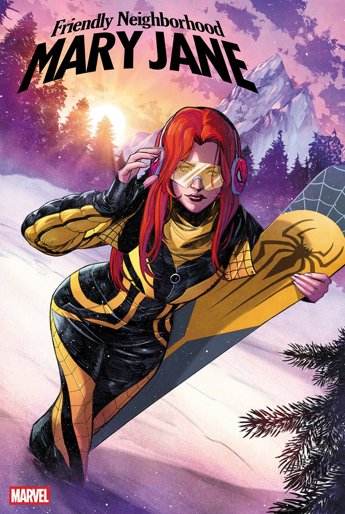 FRIENDLY NEIGHBORHOOD MARY JANE #2 COVER D ALESSANDRO CAPPUCCIO WINTER BREAK VARIANT comic book cover