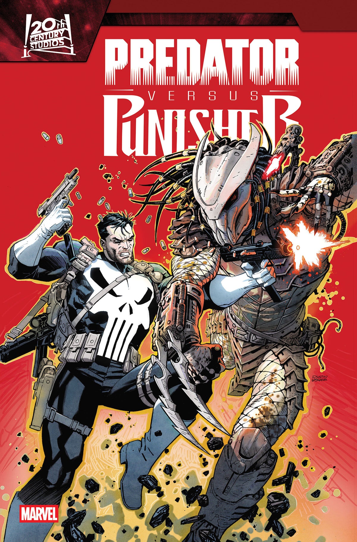 PREDATOR VS. PUNISHER #2 COVER A comic book cover