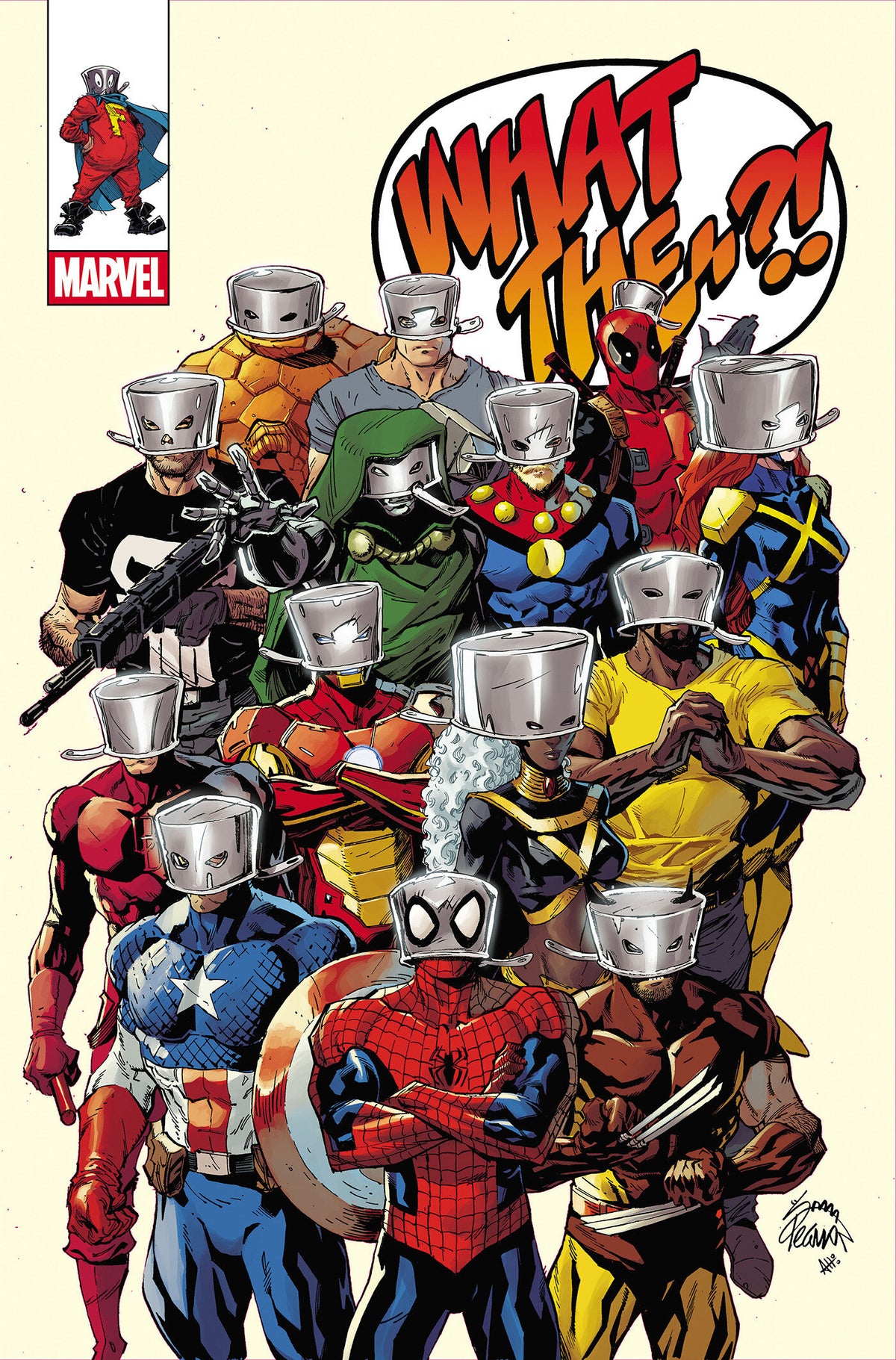 WHAT THE--?! #1 COVER A