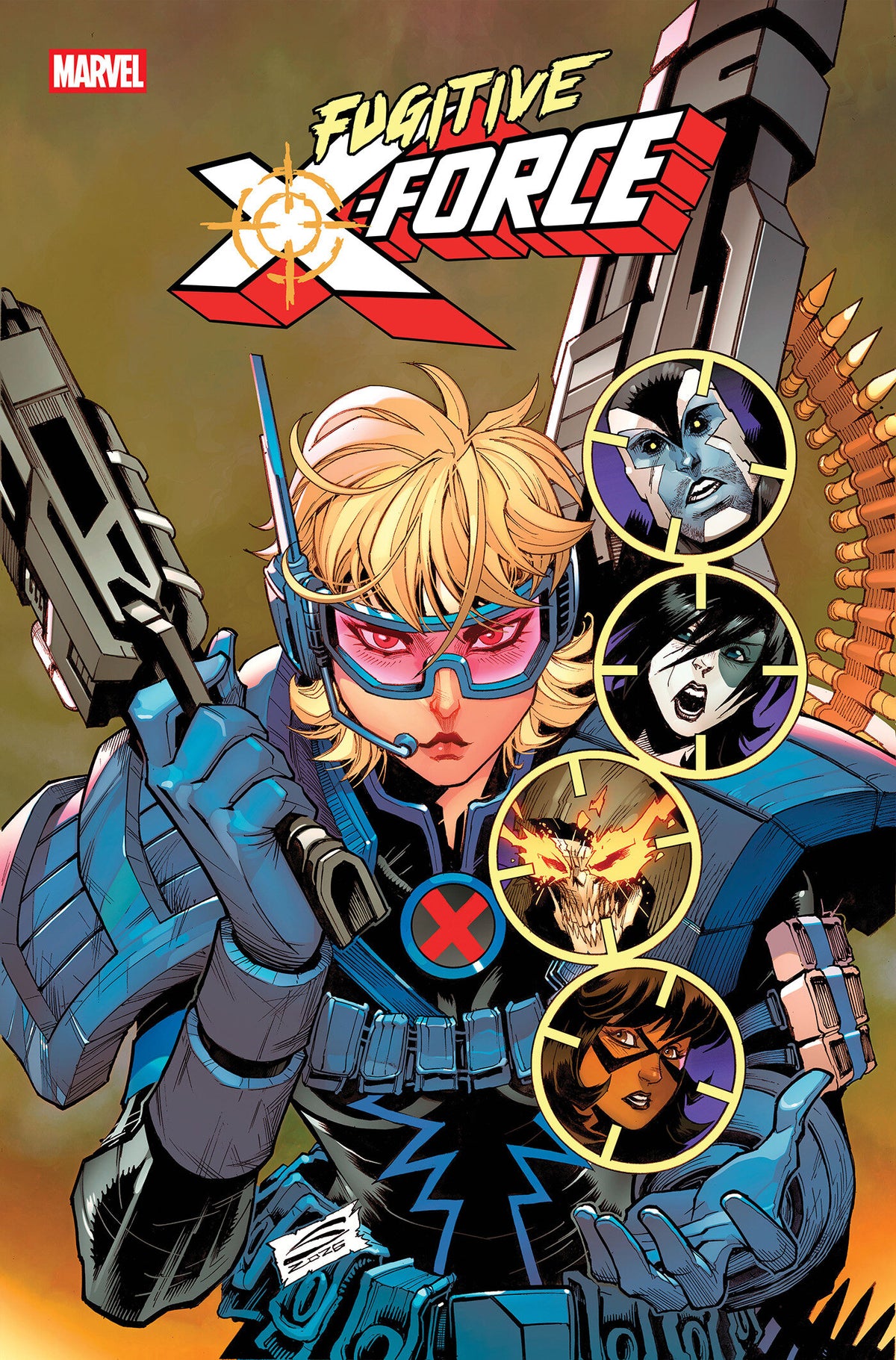 FUGITIVE X-FORCE #1 COVER D GERARDO SANDOVAL VARIANT comic book cover