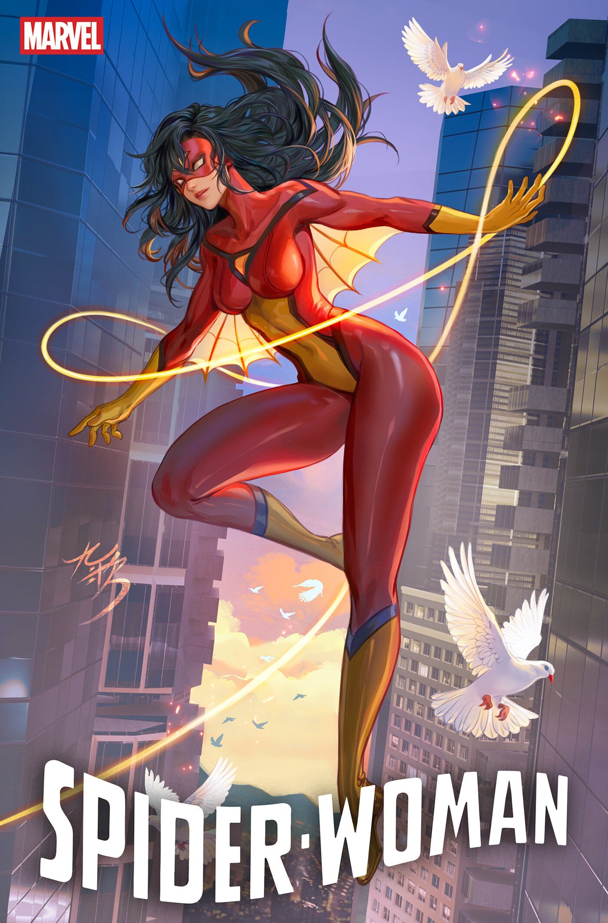 SPIDER-WOMAN #2 COVER B FANYANG SENSATIONAL VARIANT comic book cover