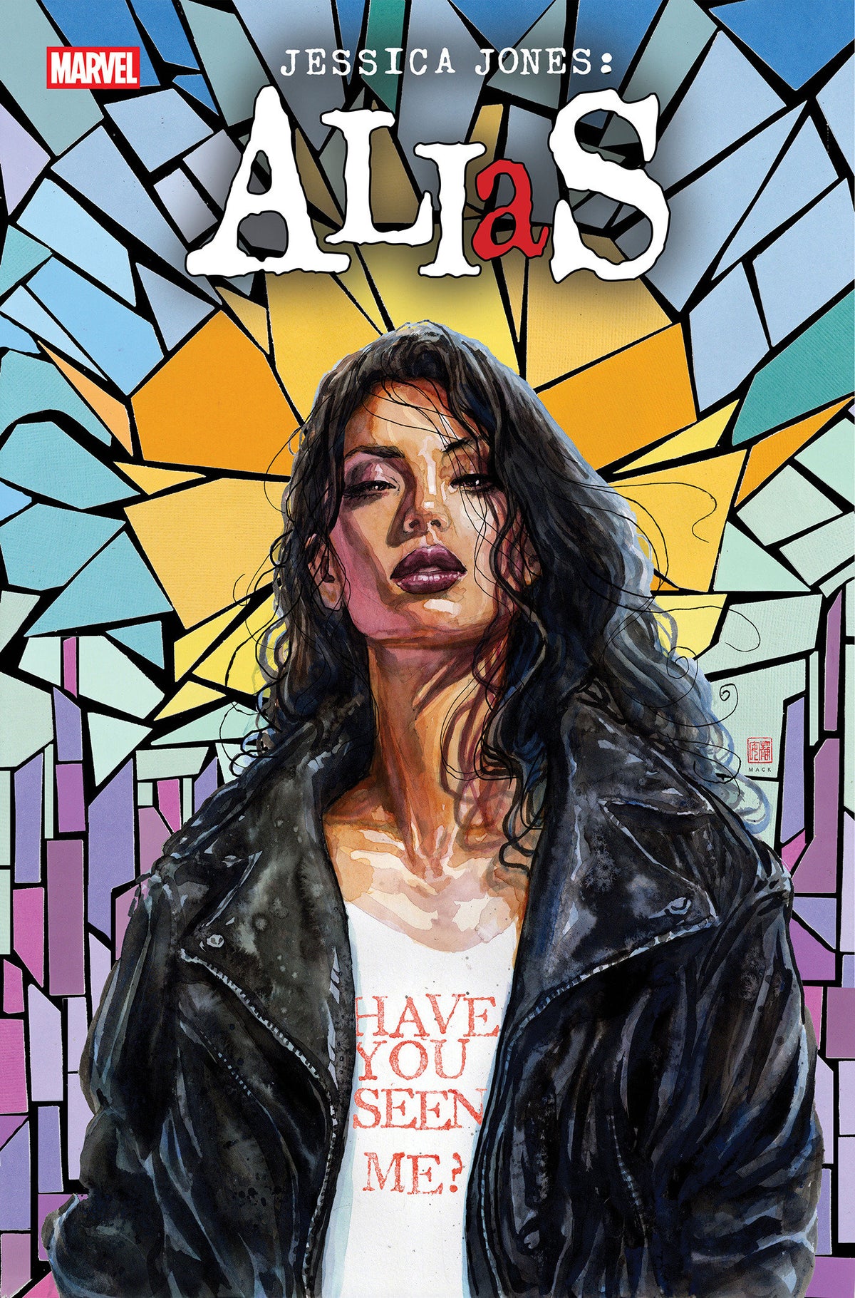 JESSICA JONES: ALIAS #1 COVER A comic book cover