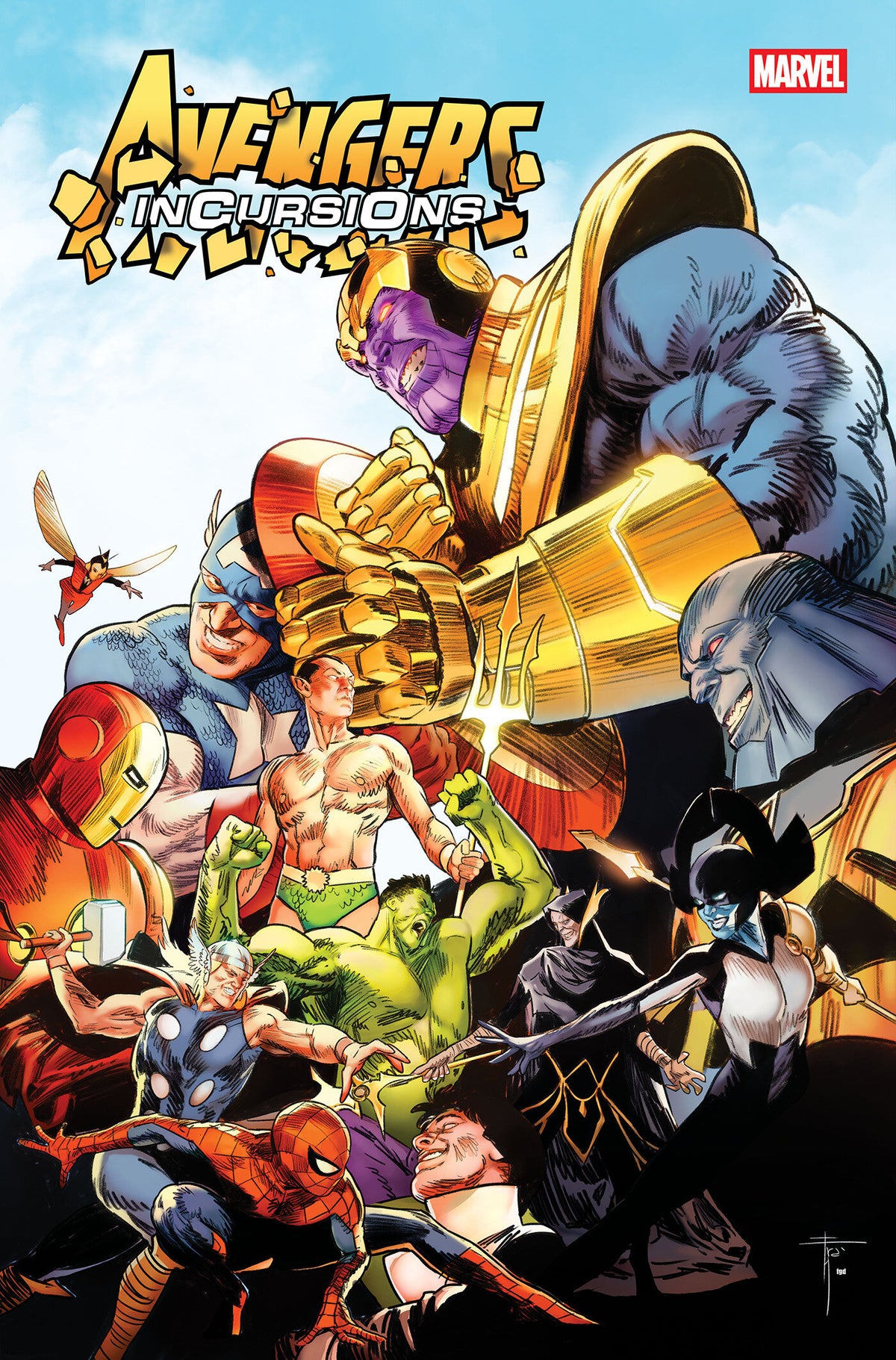 AVENGERS: INCURSIONS #1 COVER A BY FRANCESCO MOBILI