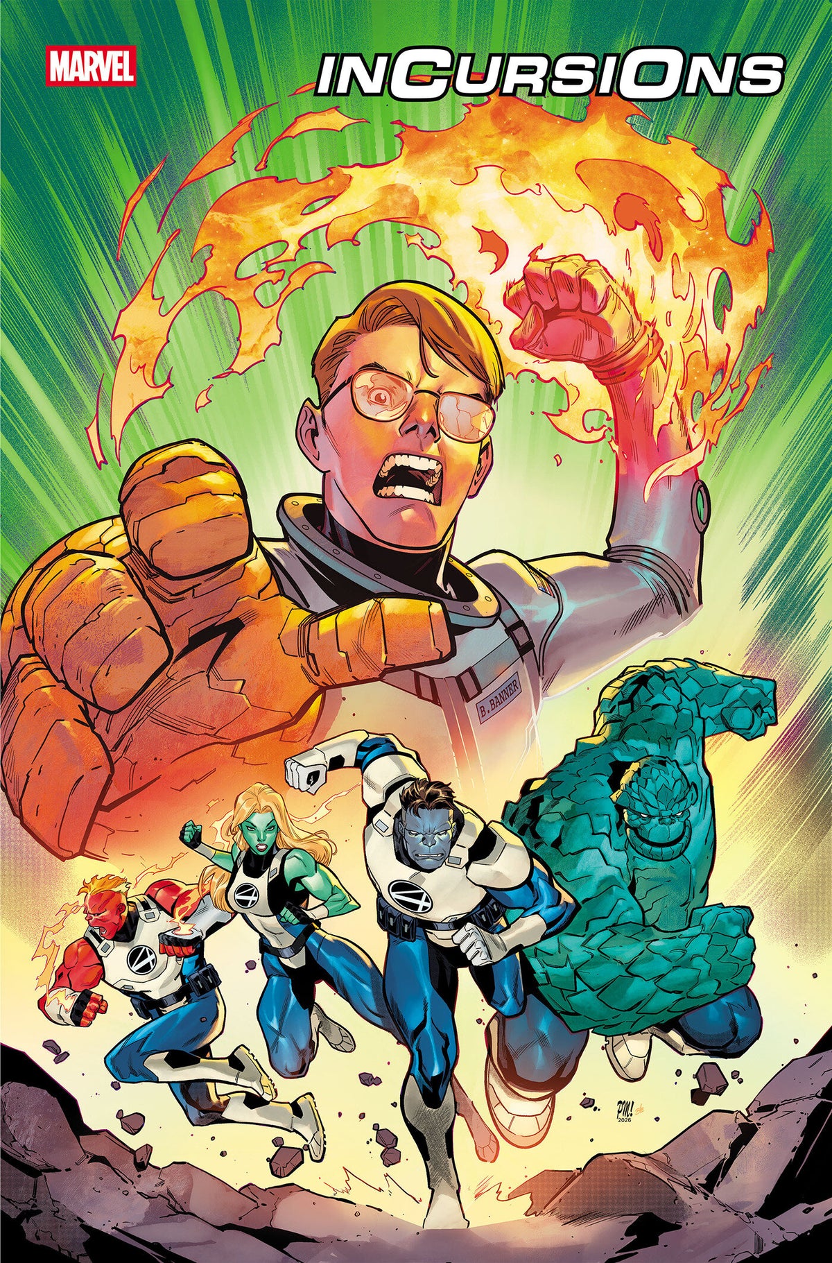 FANTASTIC FOUR: INCURSIONS #1 COVER A BY PACO MEDINA comic book cover