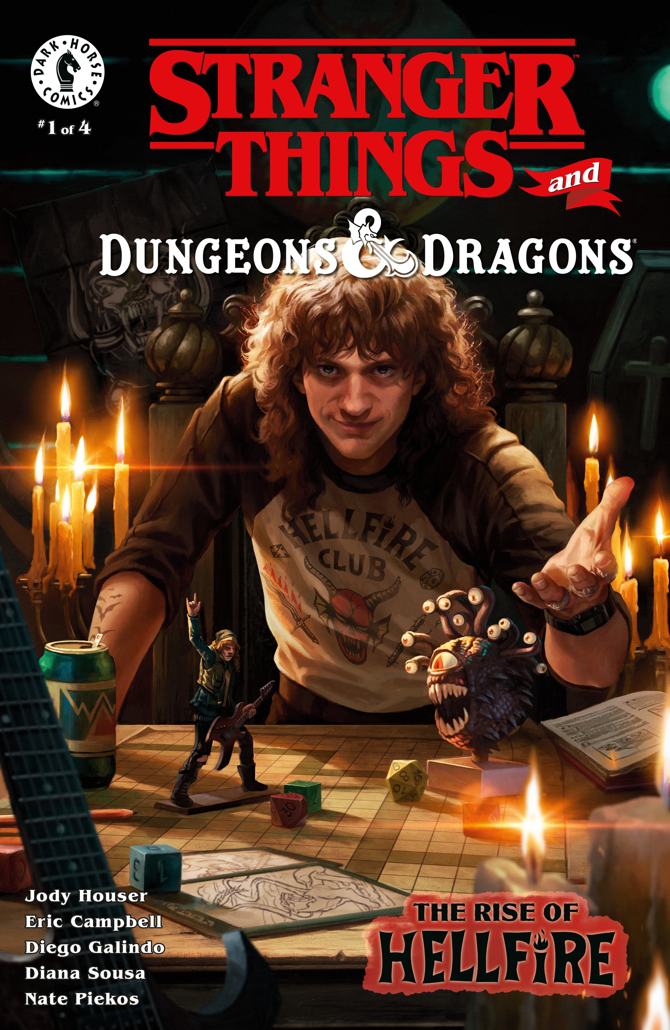 STRANGER THINGS AND DUNGEONS & DRAGONS: THE RISE OF HELLFIRE #1 (CVR A) (MAGALI VILLANUEVE)