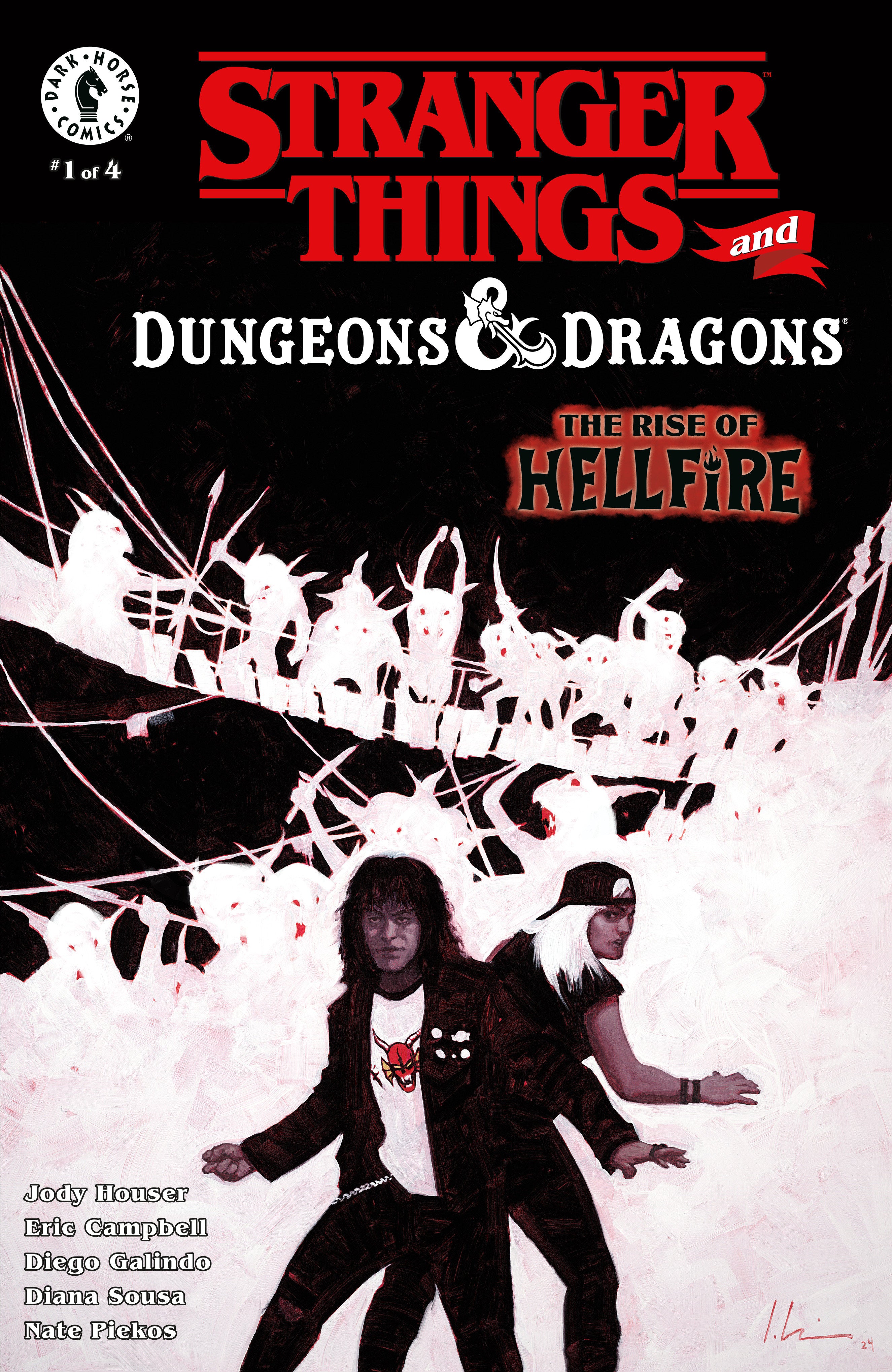 STRANGER THINGS AND DUNGEONS & DRAGONS: THE RISE OF HELLFIRE #1 (CVR D) (JEREMY WILSON)