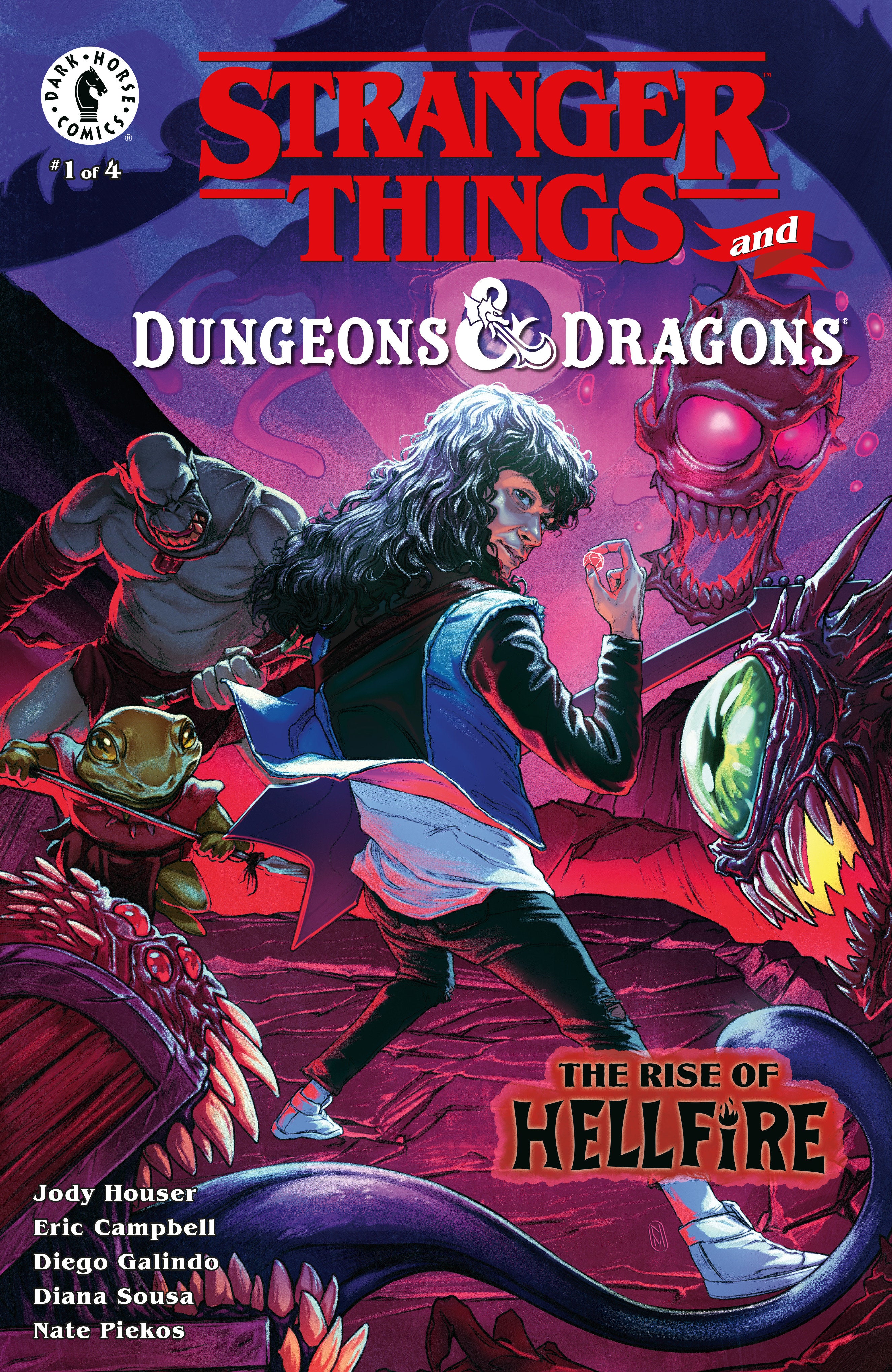 STRANGER THINGS AND DUNGEONS & DRAGONS: THE RISE OF HELLFIRE #1 (CVR E) (NIMIT MALAVIA)