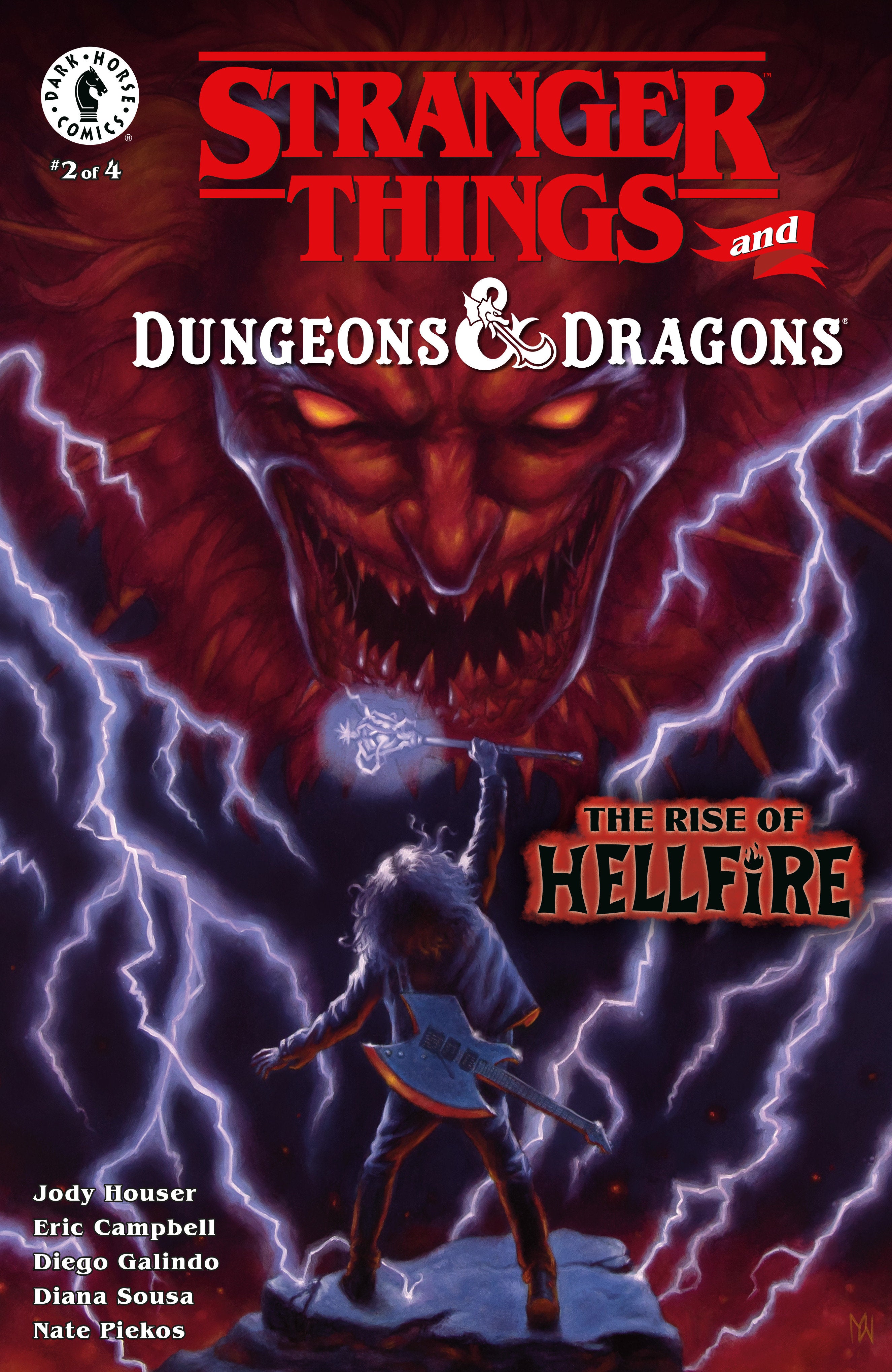 STRANGER THINGS AND DUNGEONS & DRAGONS: THE RISE OF HELLFIRE #2 (CVR A) (MYLES WOHL)