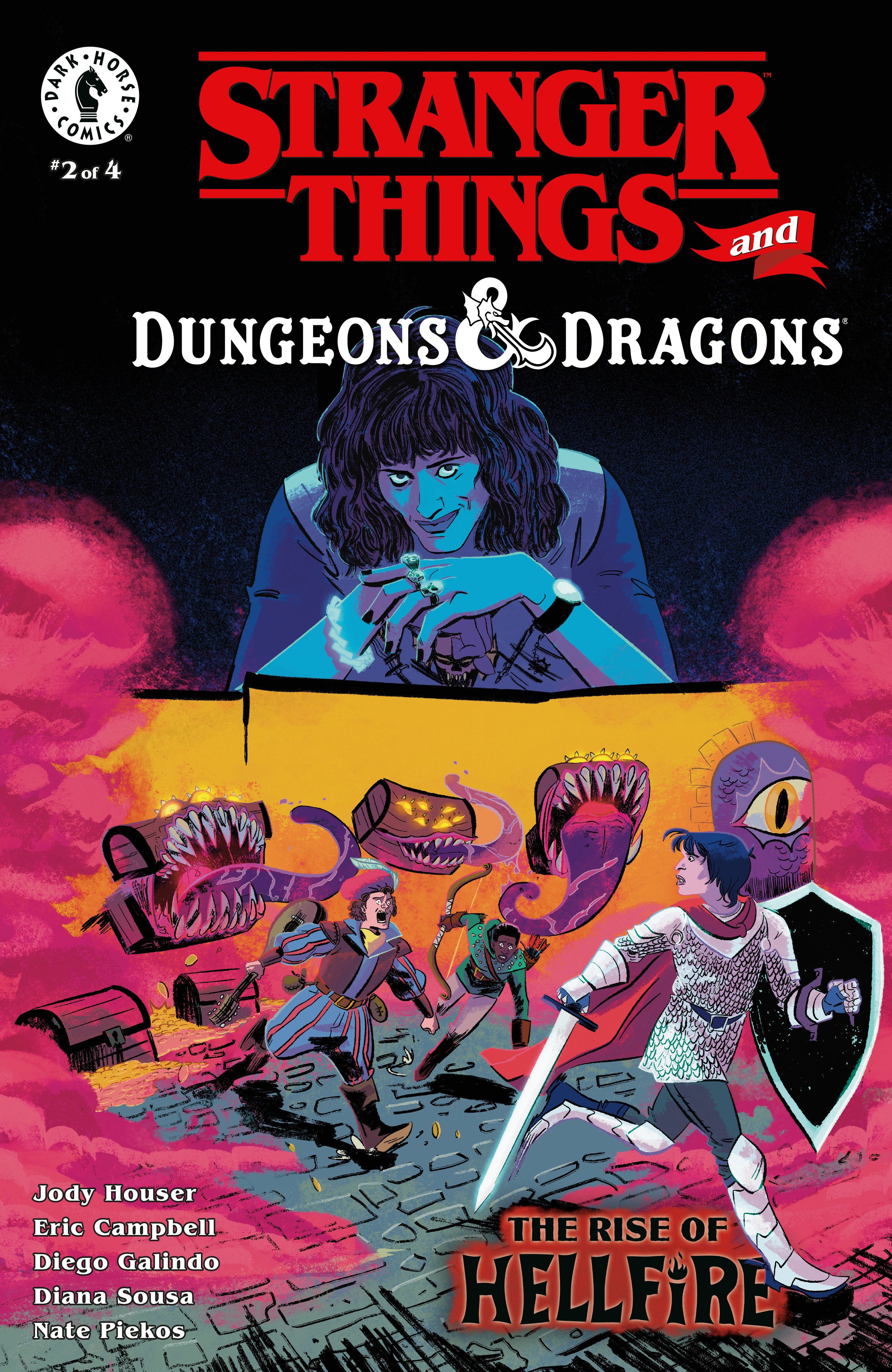 STRANGER THINGS AND DUNGEONS & DRAGONS: THE RISE OF HELLFIRE #2 (CVR C) (LAUREN KNIGHT)