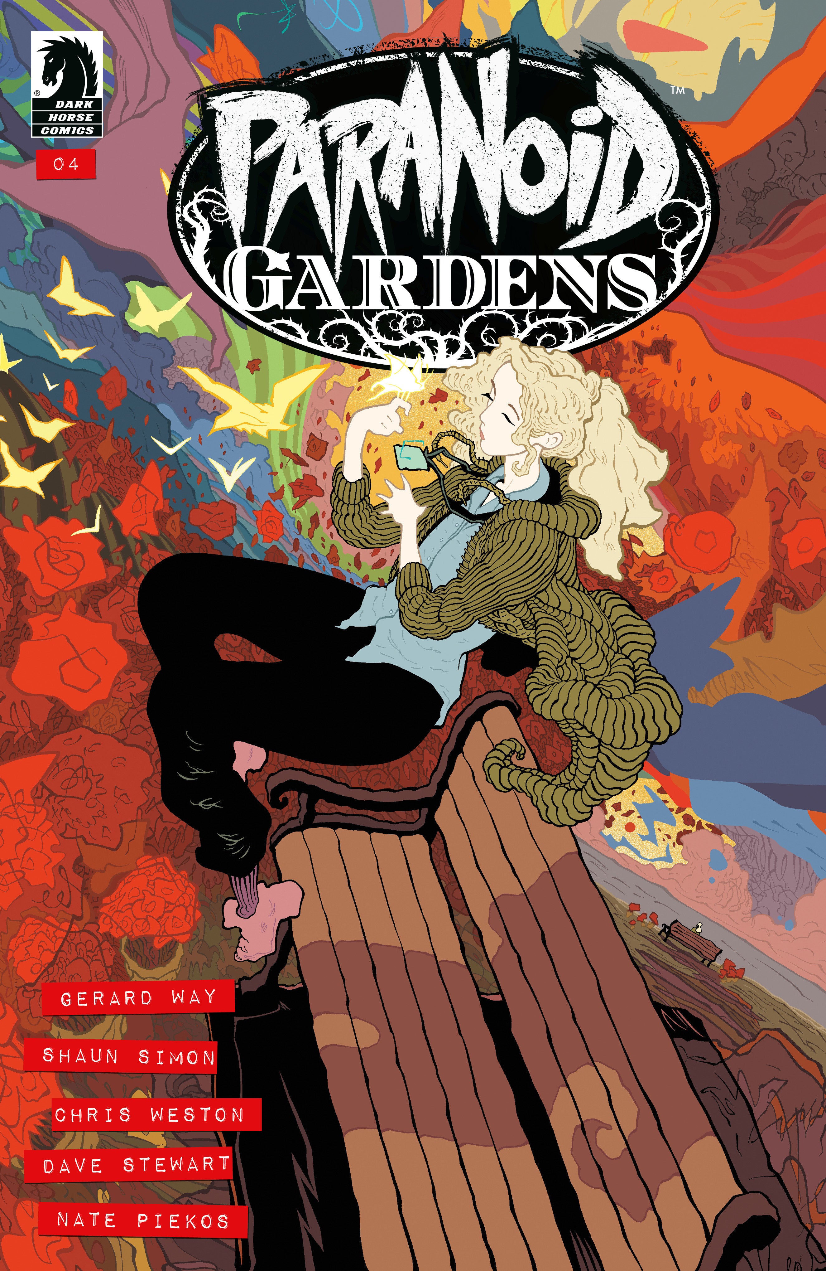 PARANOID GARDENS #4 (CVR B) (TRADD MOORE)