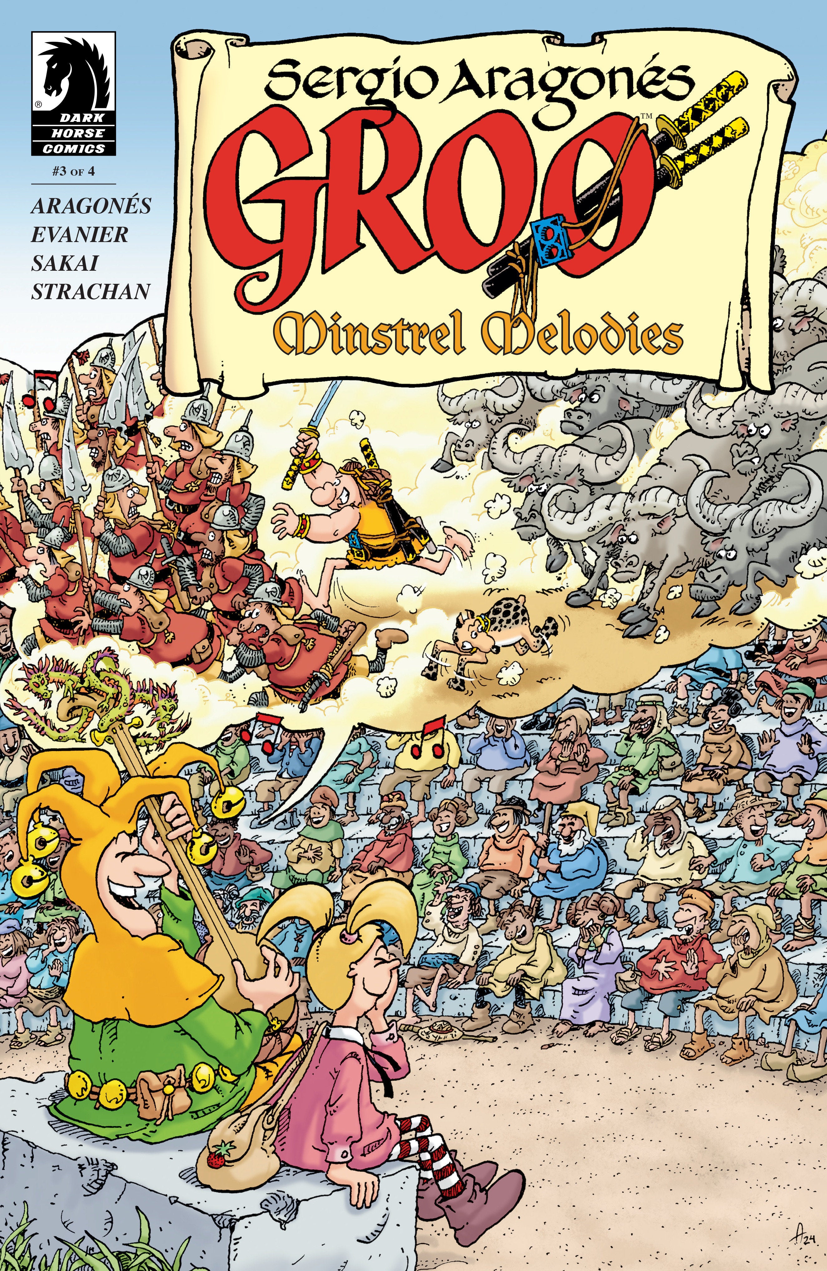 GROO: MINSTREL MELODIES #3 (CVR A) (SERGIO ARAGONÃ©S)