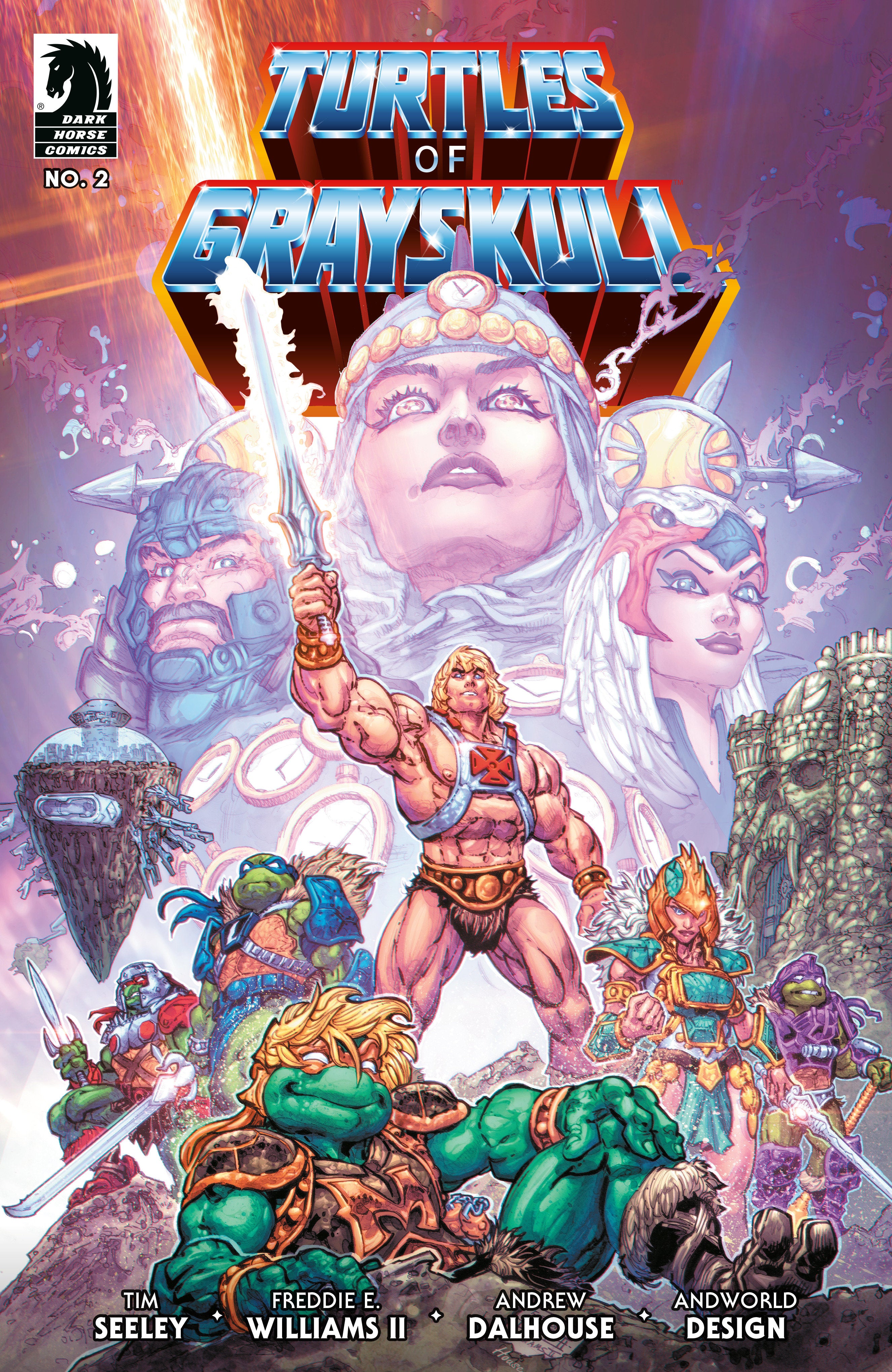 MASTERS OF THE UNIVERSE/TEENAGE MUTANT NINJA TURTLES: TURTLES OF GRAYSKULL #2 (CVR A) (FREDDIE E. WILLIAMS II)