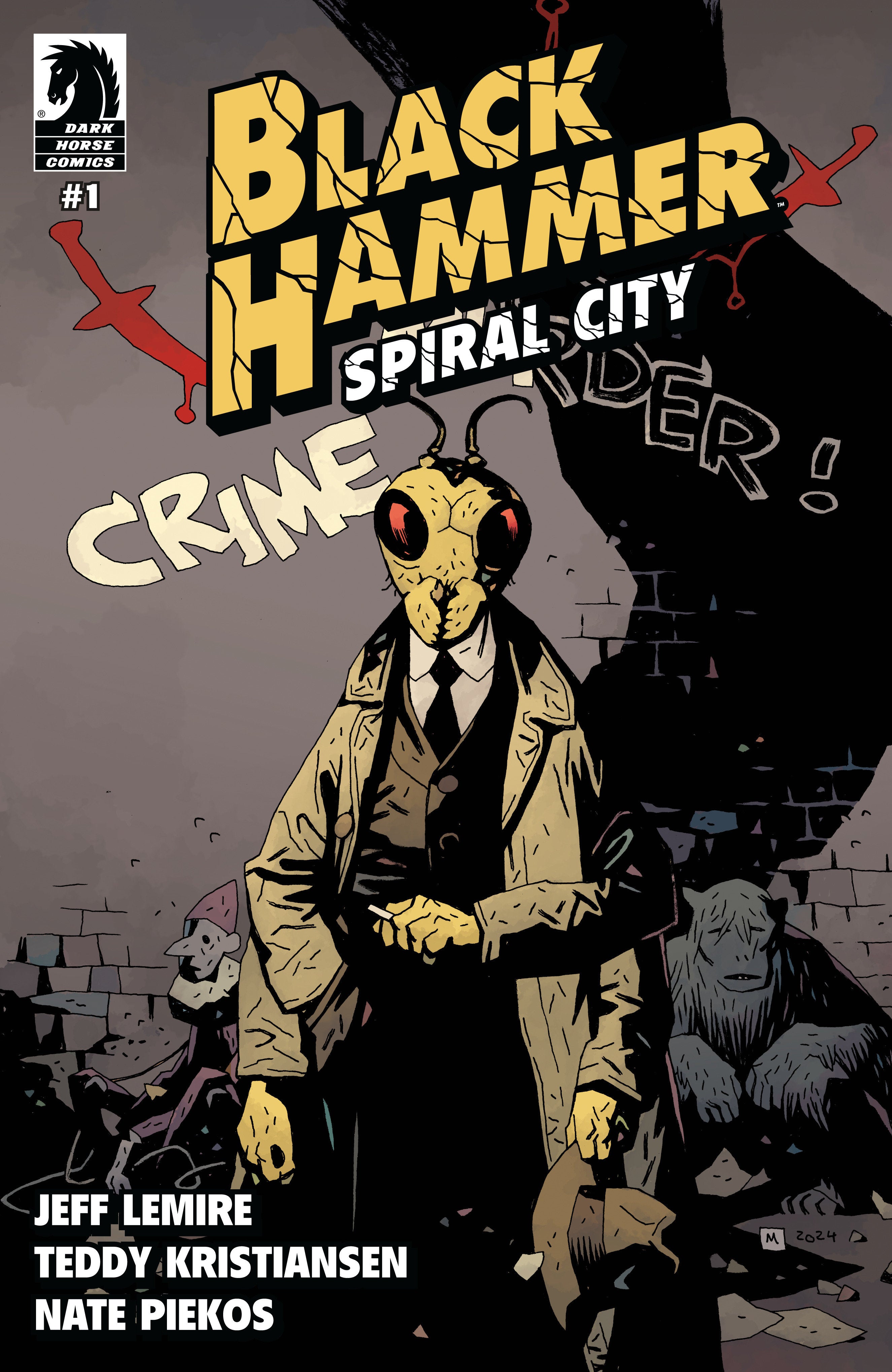 BLACK HAMMER: SPIRAL CITY #1 (CVR B) (MIKE MIGNOLA)