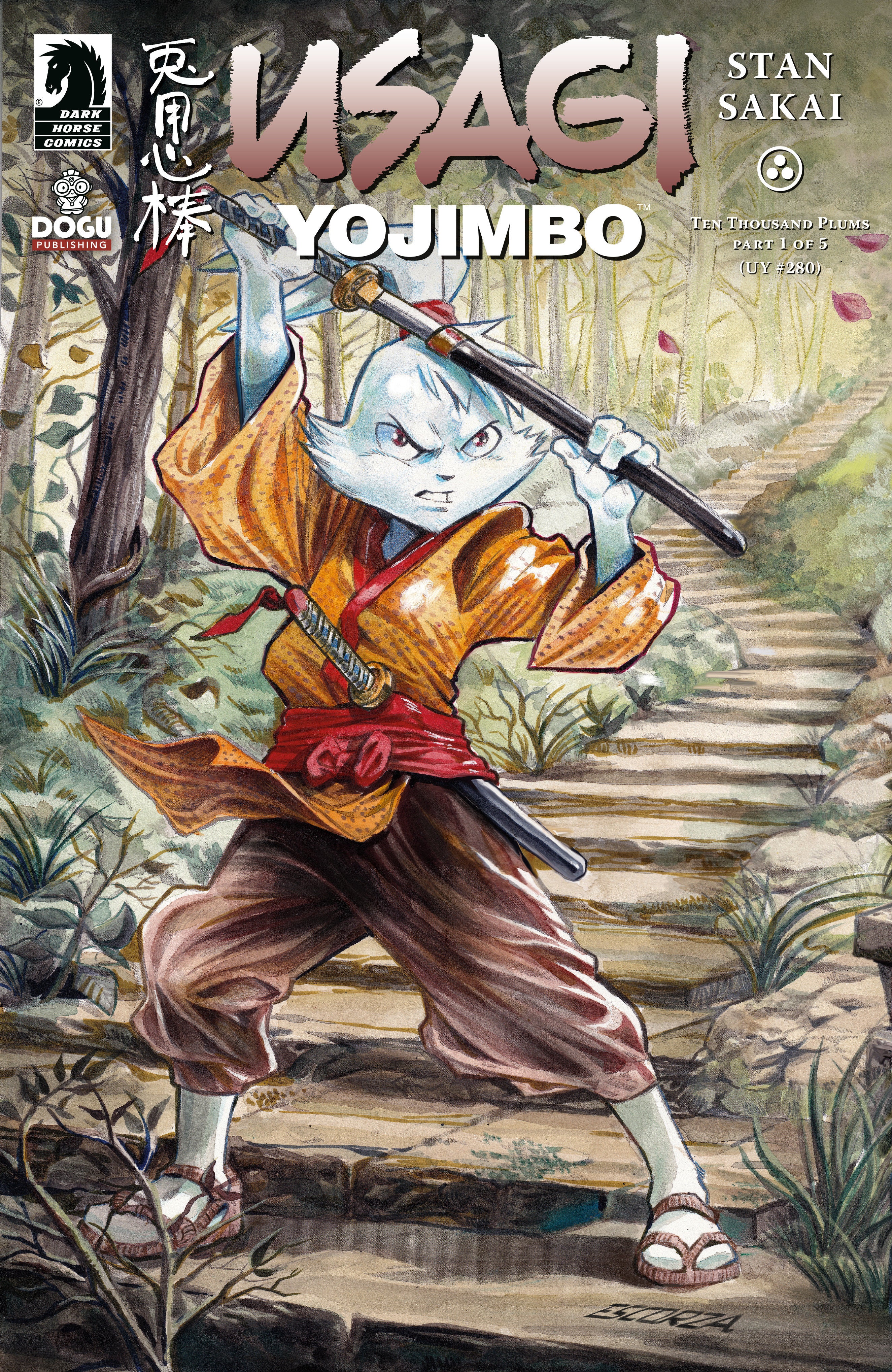 USAGI YOJIMBO: TEN THOUSAND PLUMS #1 (CVR B) (THE ESCORZA BROTHERS)