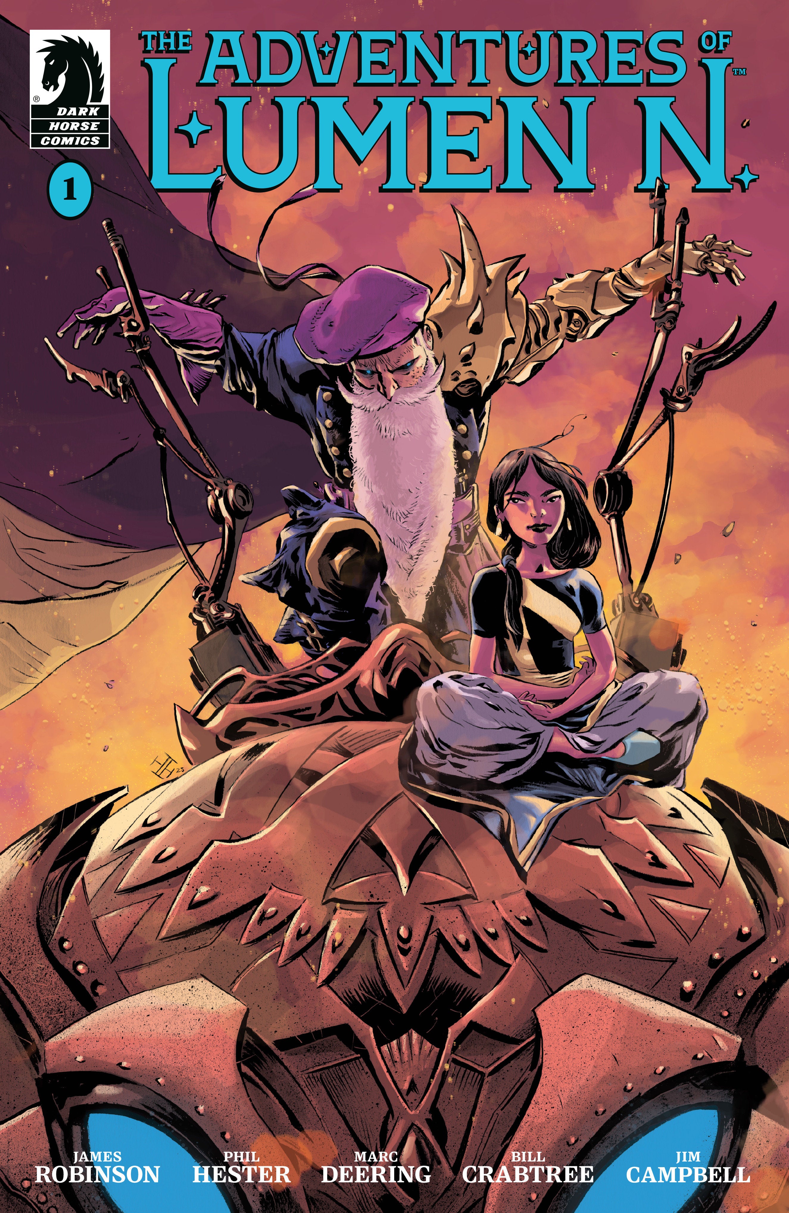 THE ADVENTURES OF LUMEN N. #1 (CVR D) (MAX FIUMARA)