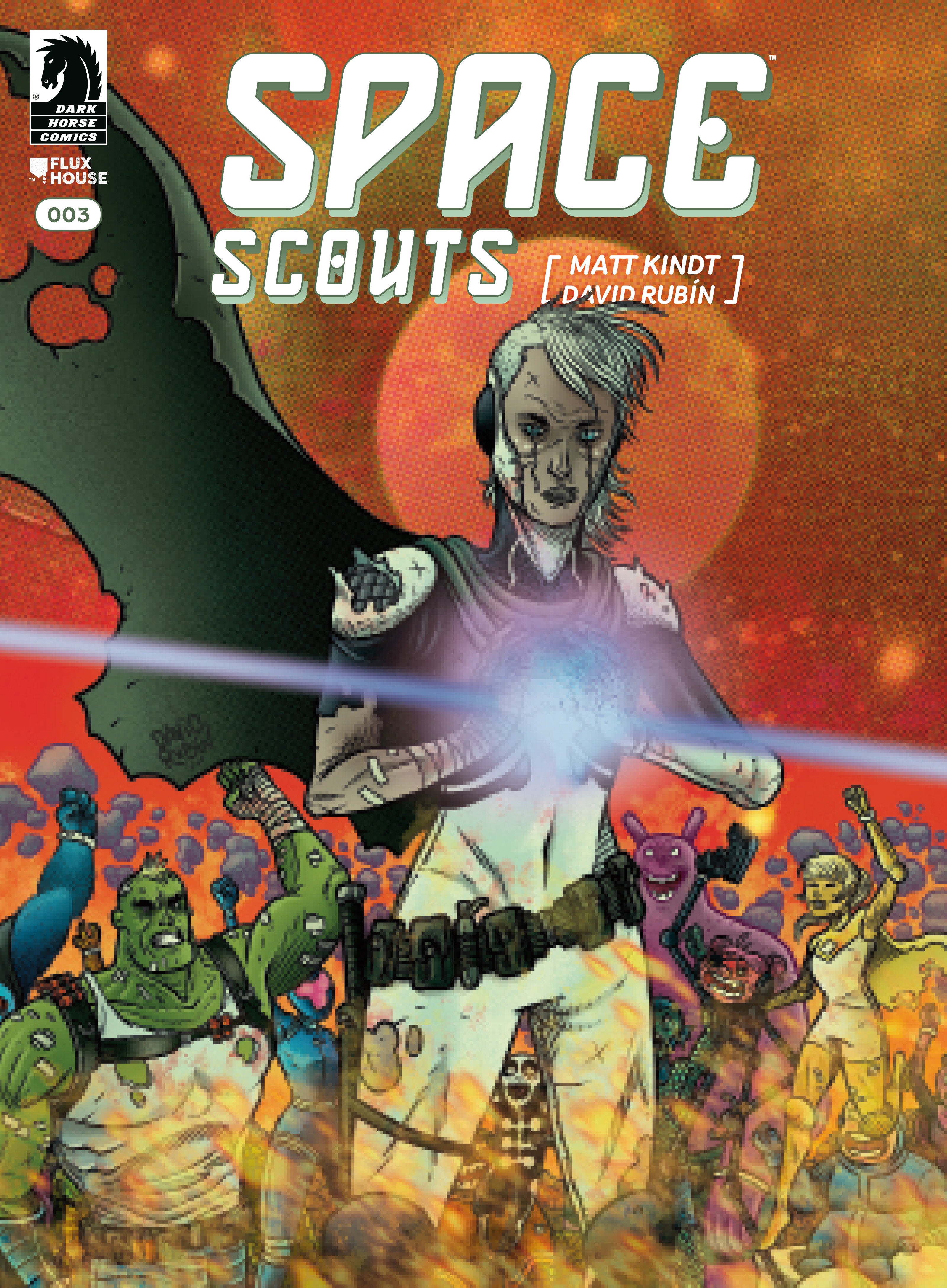 SPACE SCOUTS #3 (CVR A) (DAVID RUBIN)