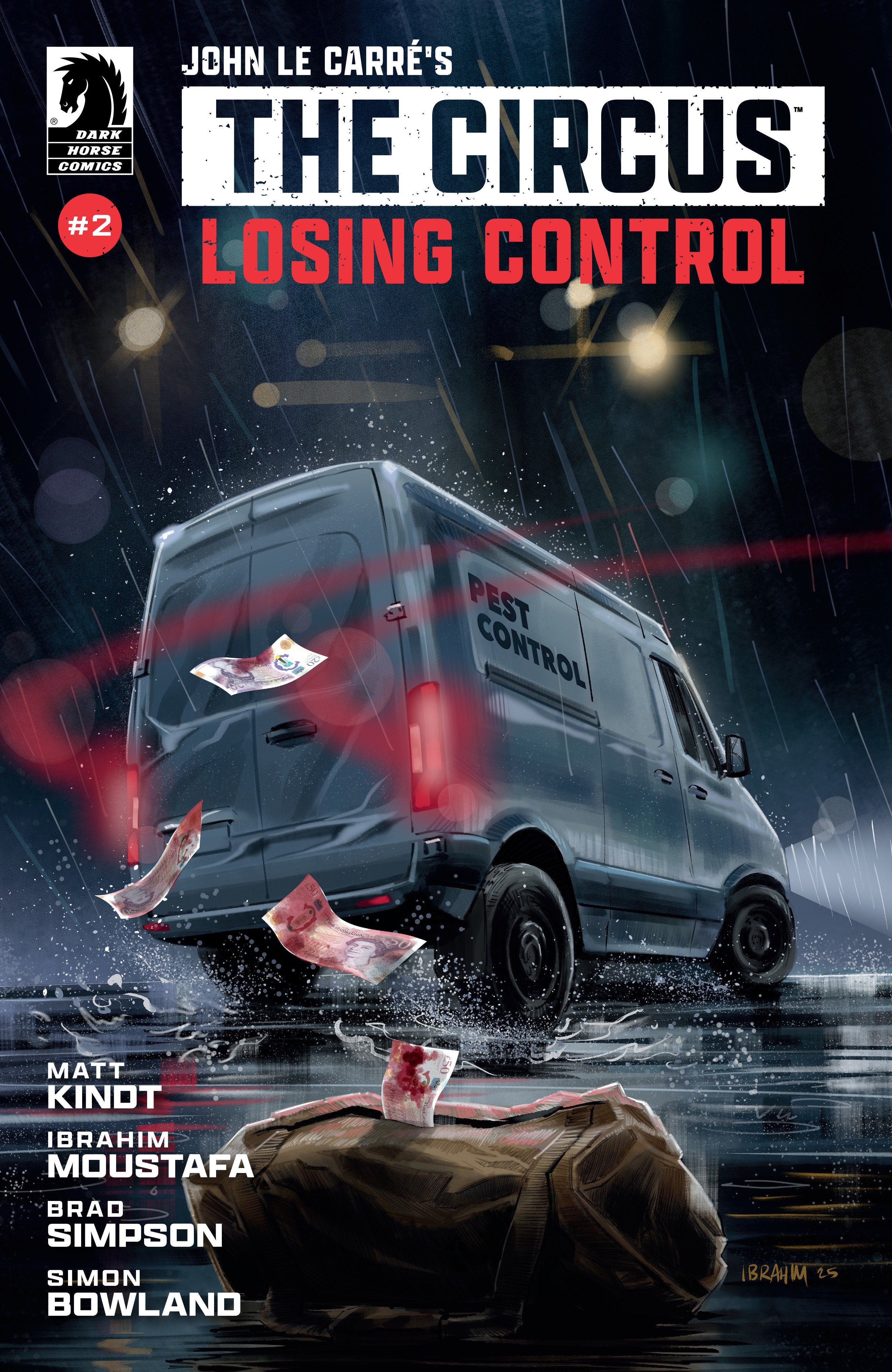 JOHN LE CARRÃ©'S: THE CIRCUS-LOSING CONTROL #2 (CVR A) (IBRAHIM MOUSTAFA)