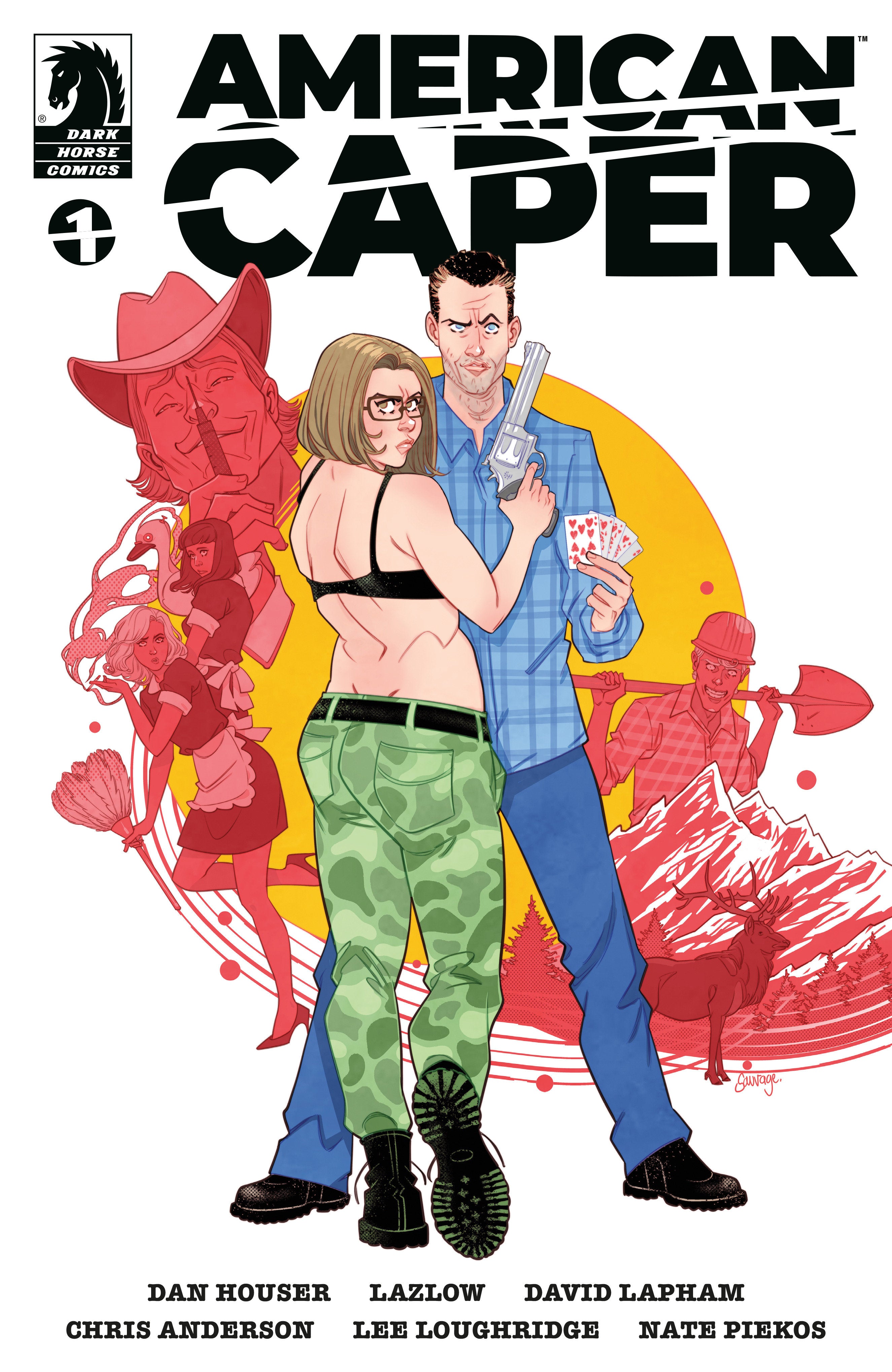 AMERICAN CAPER #1 (CVR E) (MARGUERITE SAUVAGE)