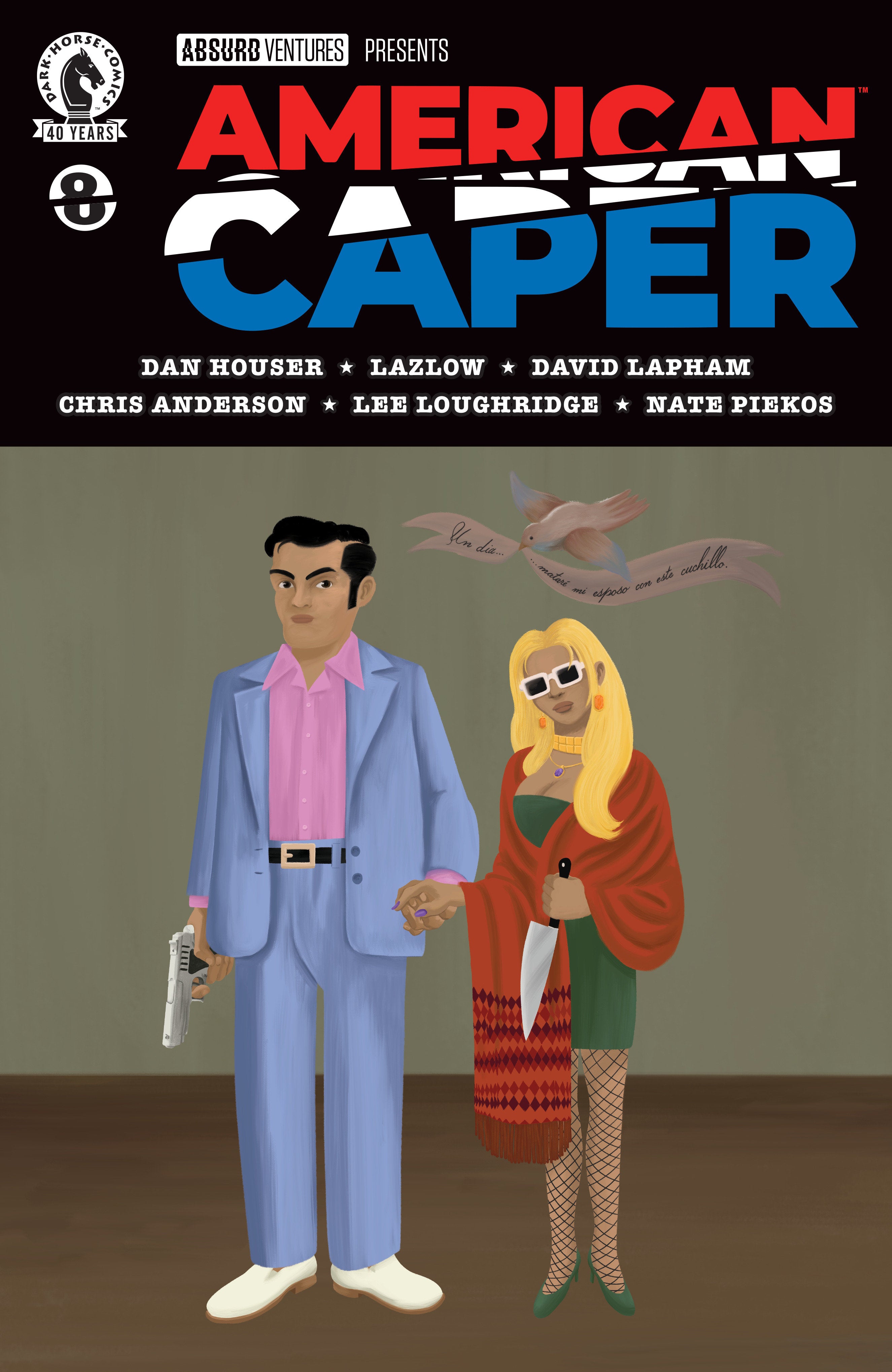 AMERICAN CAPER #8 (CVR A) (TYLER BOSS)