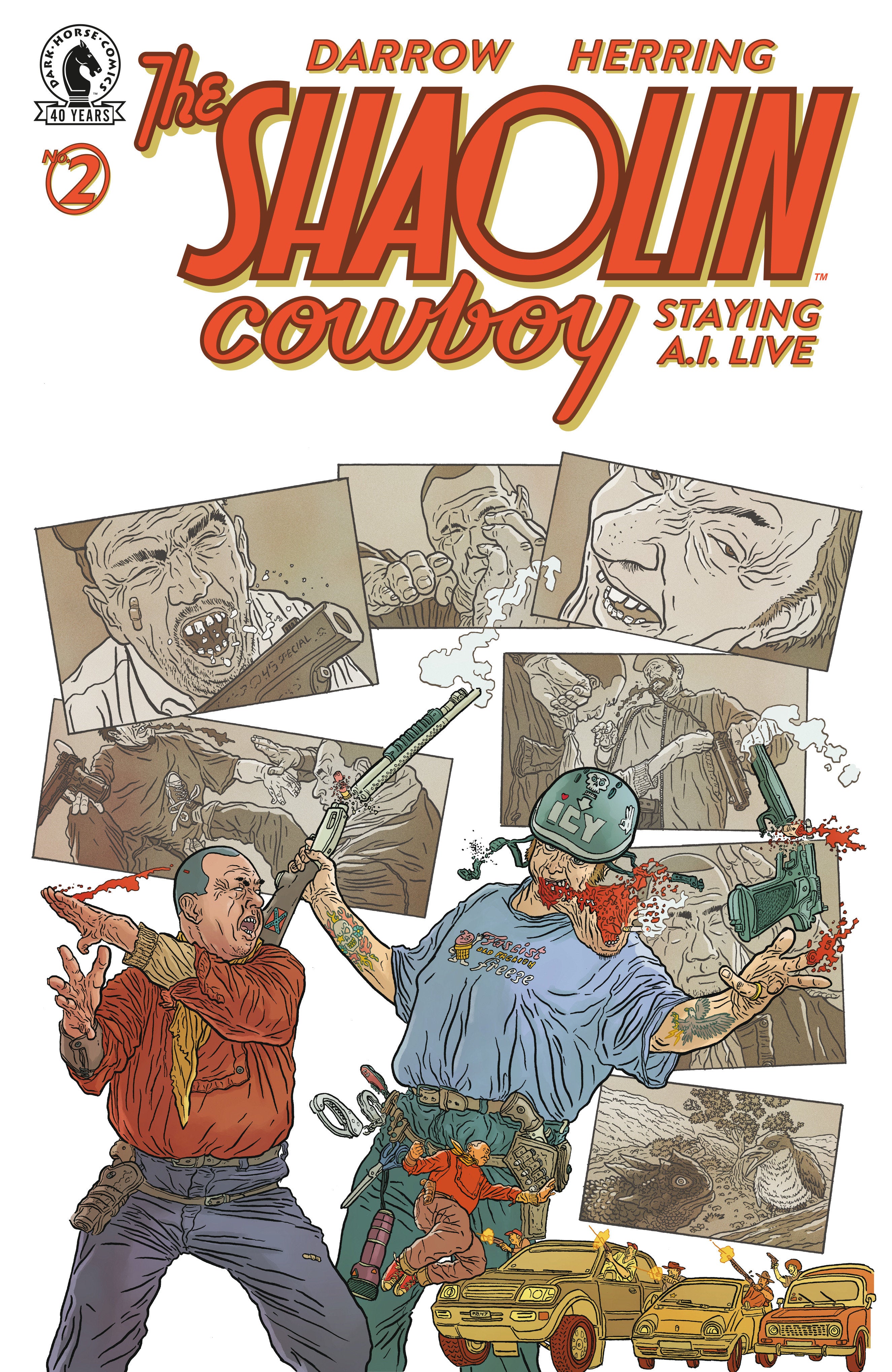 SHAOLIN COWBOY: STAYING A.I.LIVE #2 (CVR A) (GEOF DARROW)