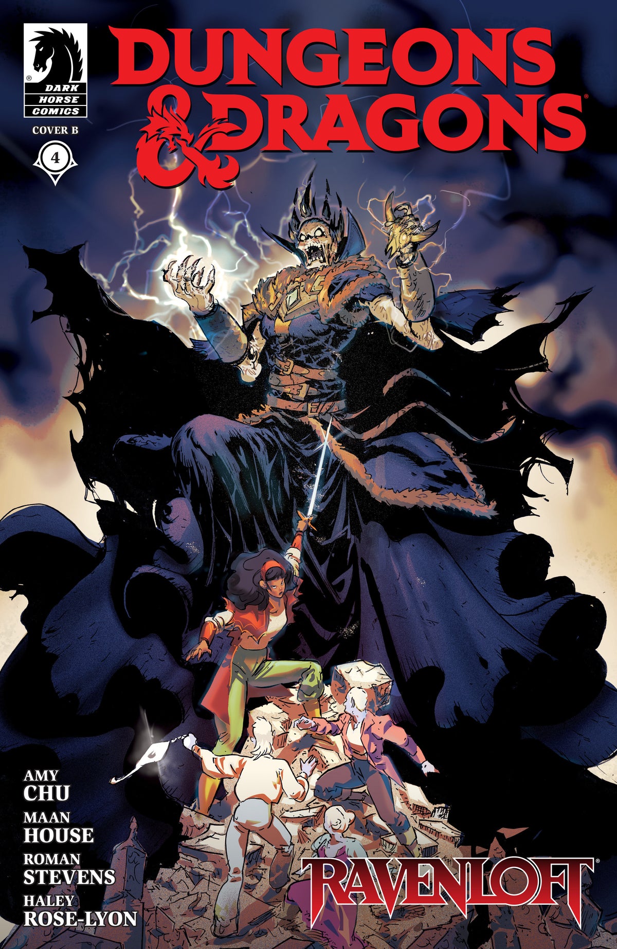 DUNGEONS & DRAGONS: RAVENLOFT #4 (CVR B) (RILEY ROSSMO)