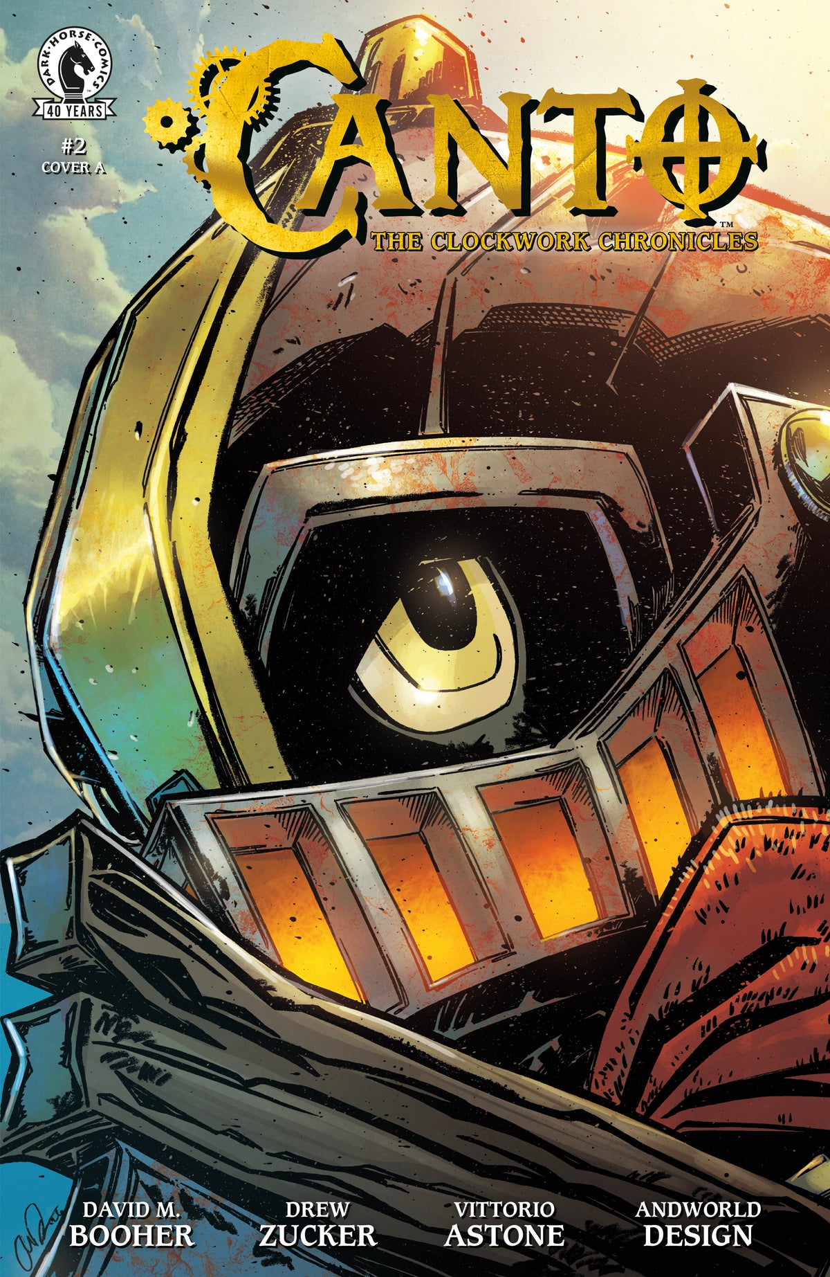 CANTO: THE CLOCKWORK CHRONICLES #2 (Cover A) (DREW ZUCKER) comic book cover