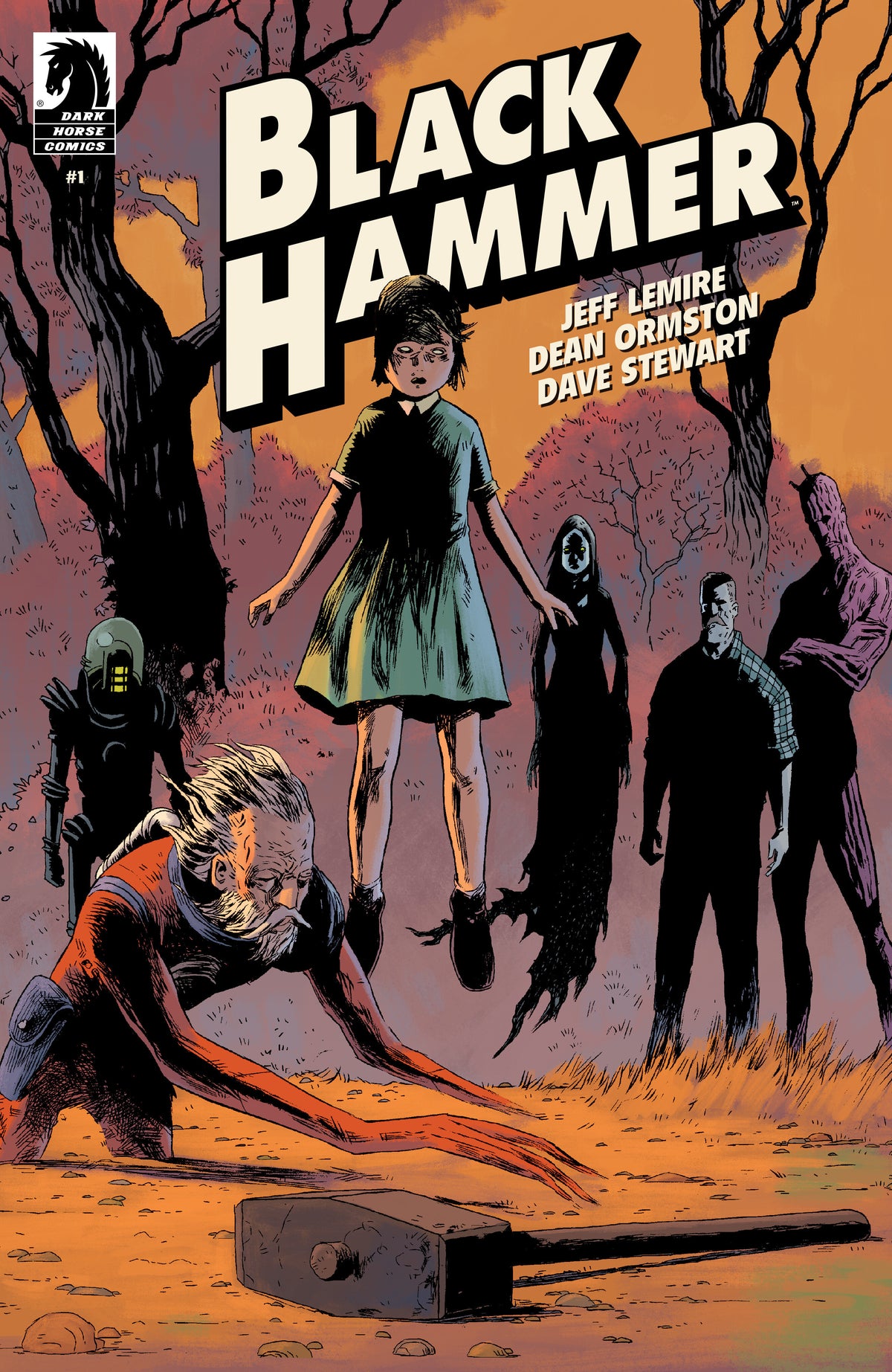 BLACK HAMMER #1 (FACSIMILE REPRINT) (CVR A) (DEAN ORMSTON)