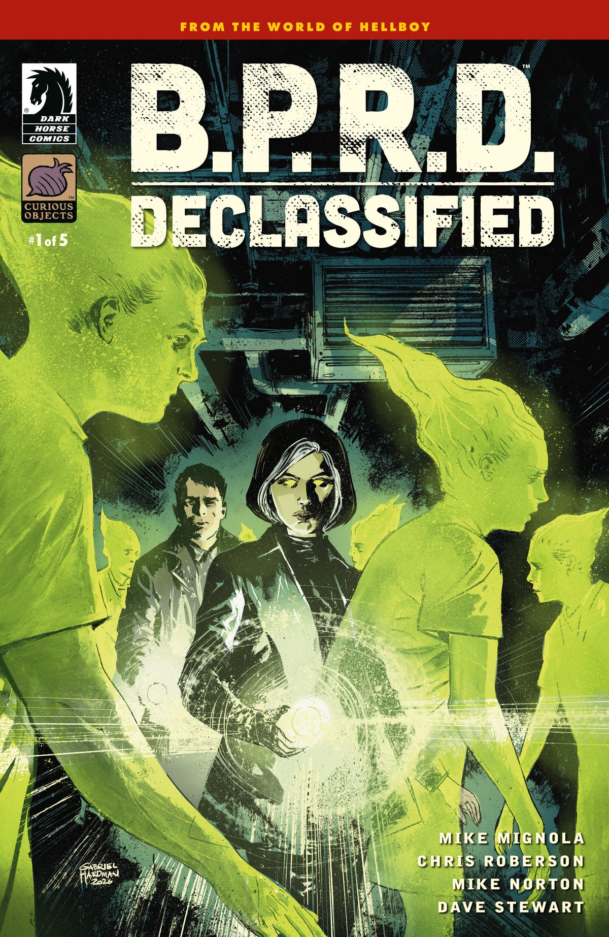 B.P.R.D.: DECLASSIFIED #1 (CVR B)