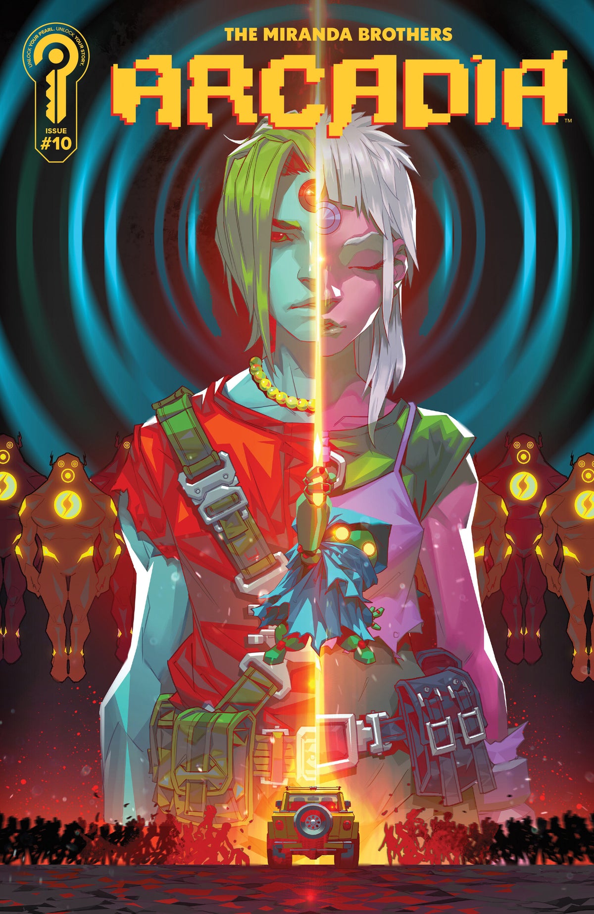 ARCADIA #10 COVER B KAEL NGU comic book cover