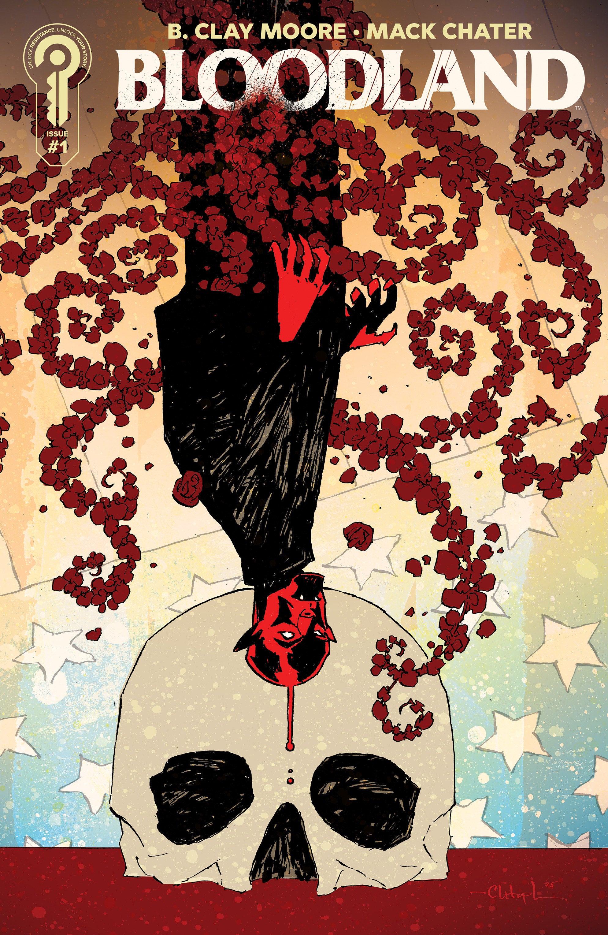 BLOODLAND #1 COVER B CHRISTOPHER MITTEN