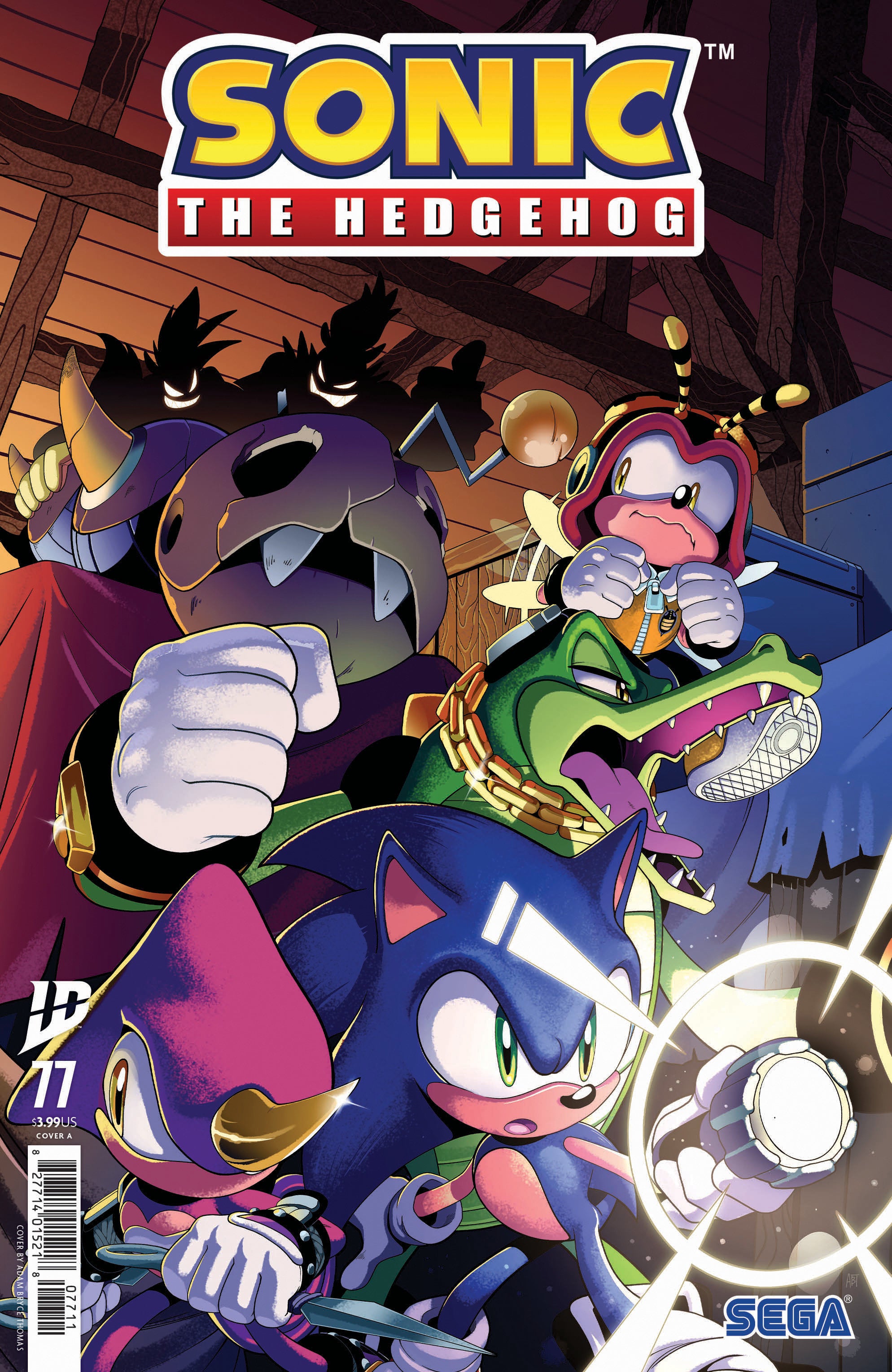 SONIC THE HEDGEHOG #77 COVER A (THOMAS)