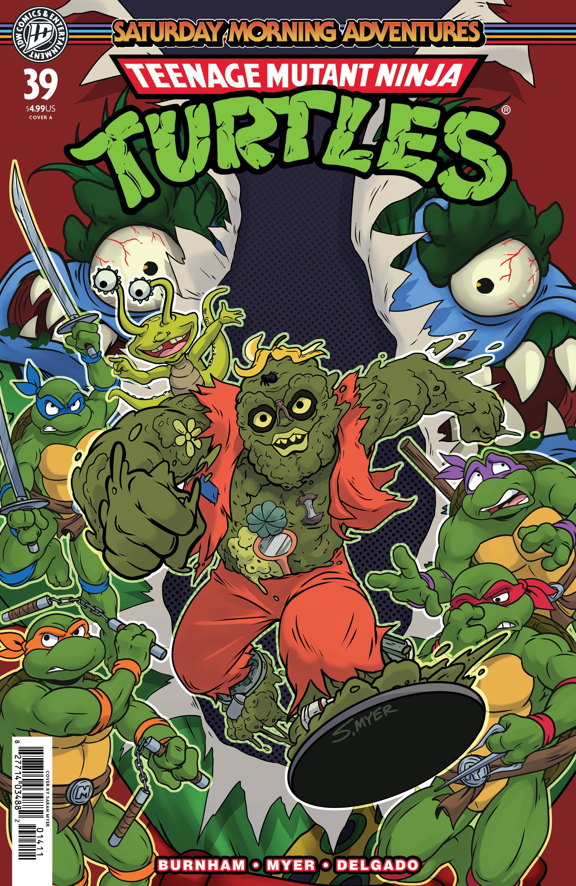 TEENAGE MUTANT NINJA TURTLES: SATURDAY MORNING ADVENTURES #39 COVER A (MYER)