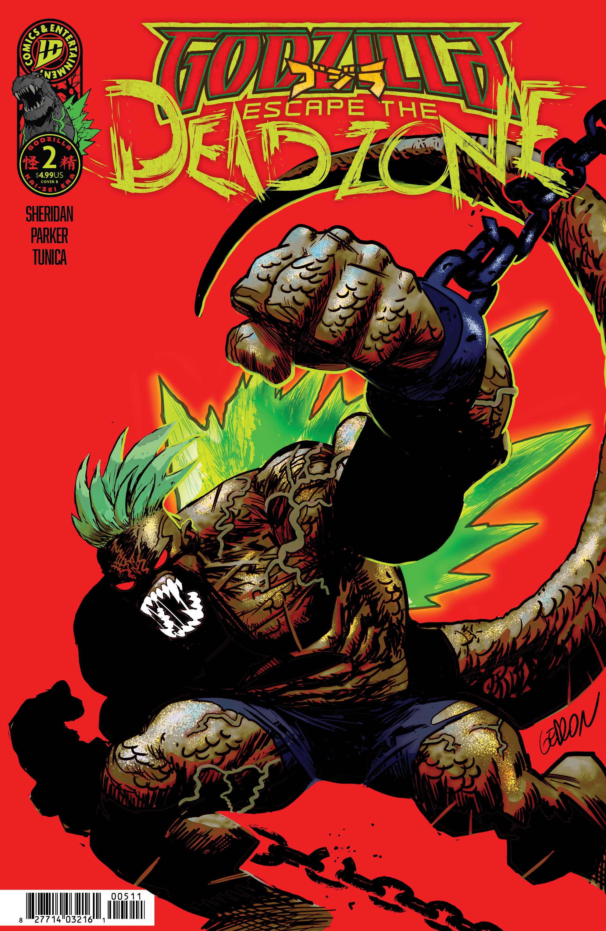 GODZILLA: ESCAPE THE DEADZONE [KAI-SEI ERA] #2 VARIANT B (GEDEON)