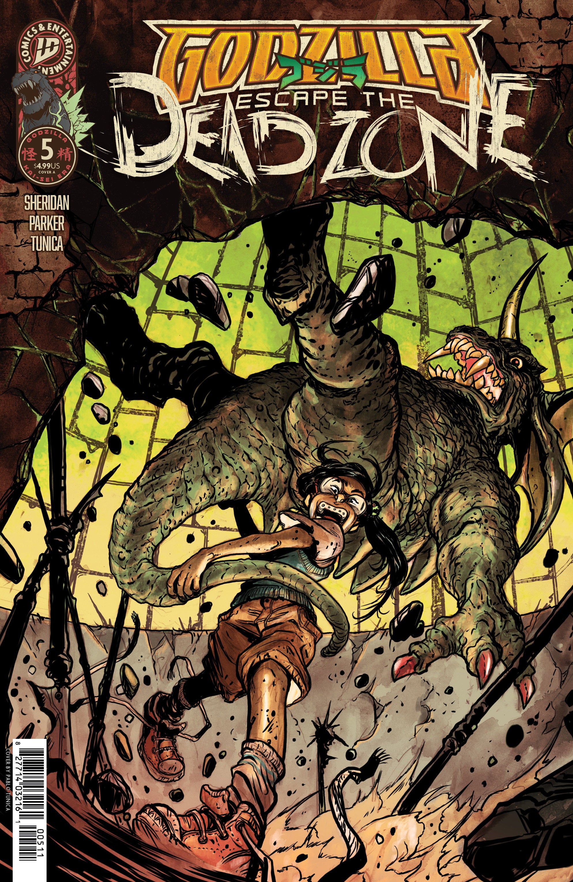 GODZILLA: ESCAPE THE DEADZONE [KAI-SEI ERA] #5 COVER A (TUNICA)