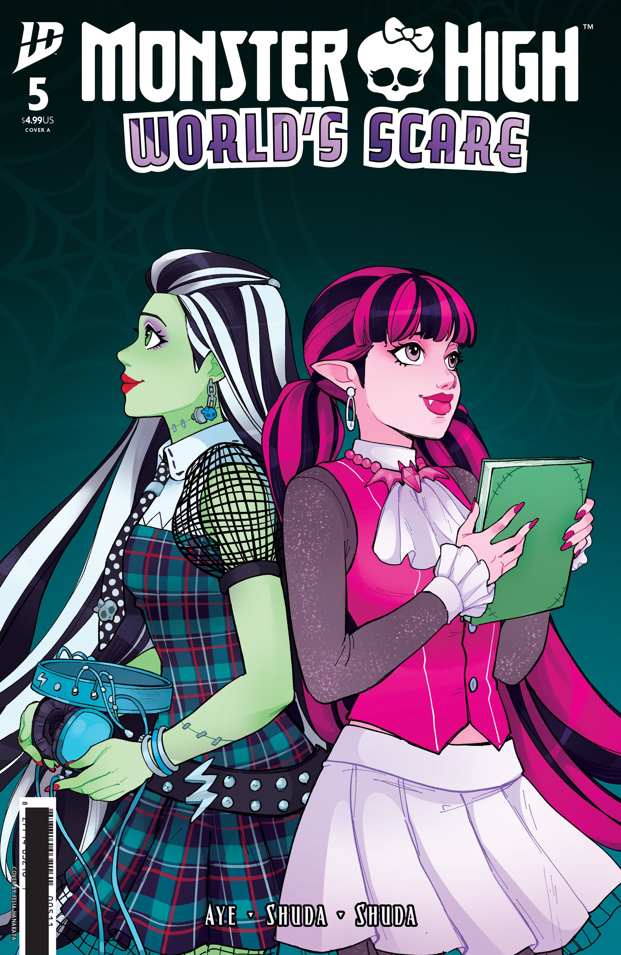 MONSTER HIGH: WORLD'S SCARE #5 COVER A (HANAKATA)