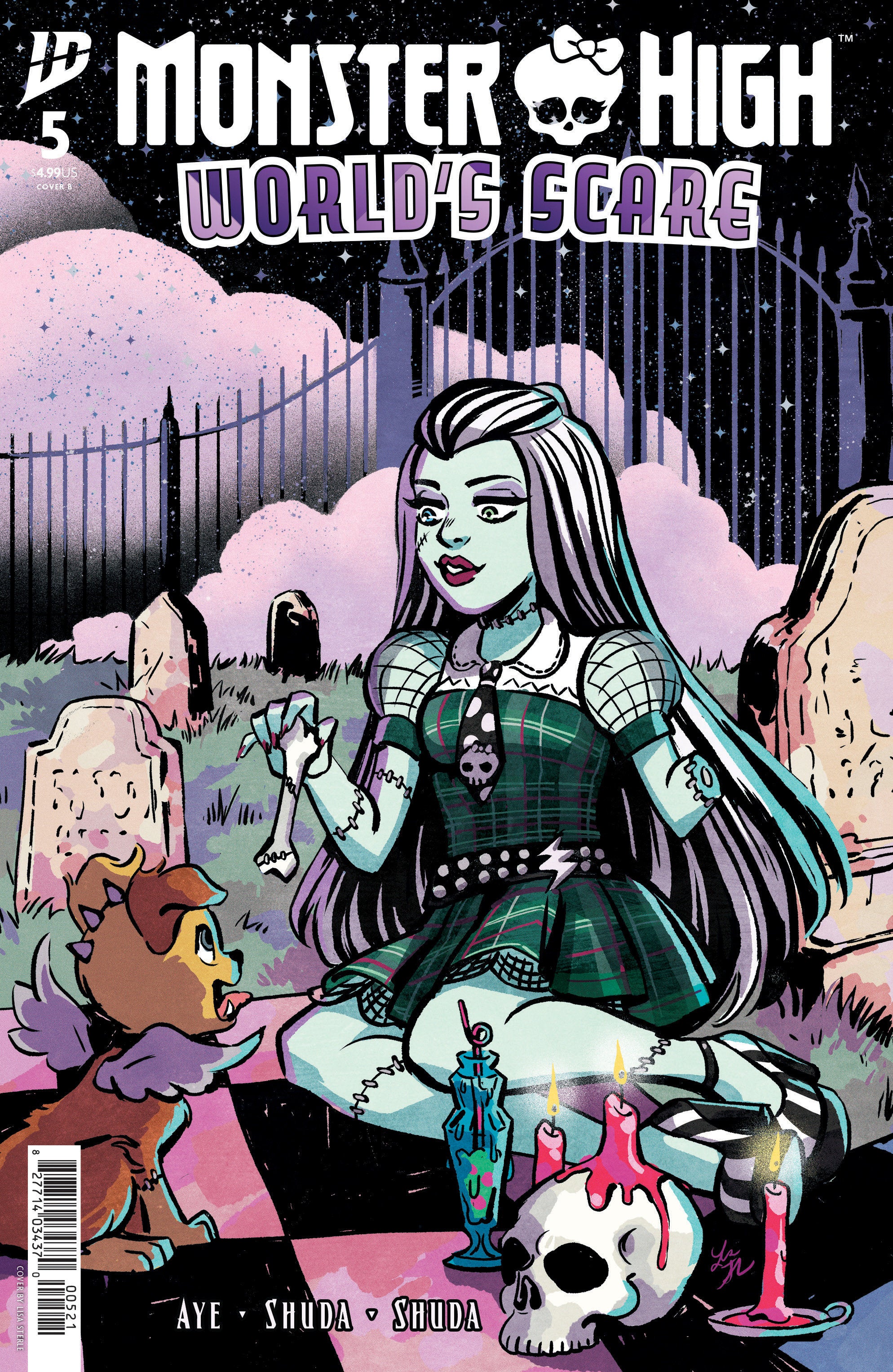 MONSTER HIGH: WORLD'S SCARE #5 VARIANT B (STERLE)