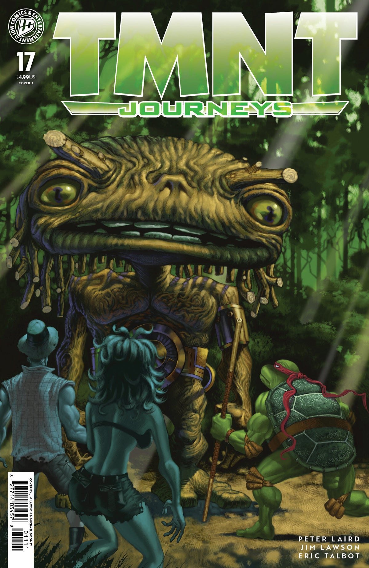 TMNT: JOURNEYS #17 COVER A (DOONEY & LAWSON) comic book cover